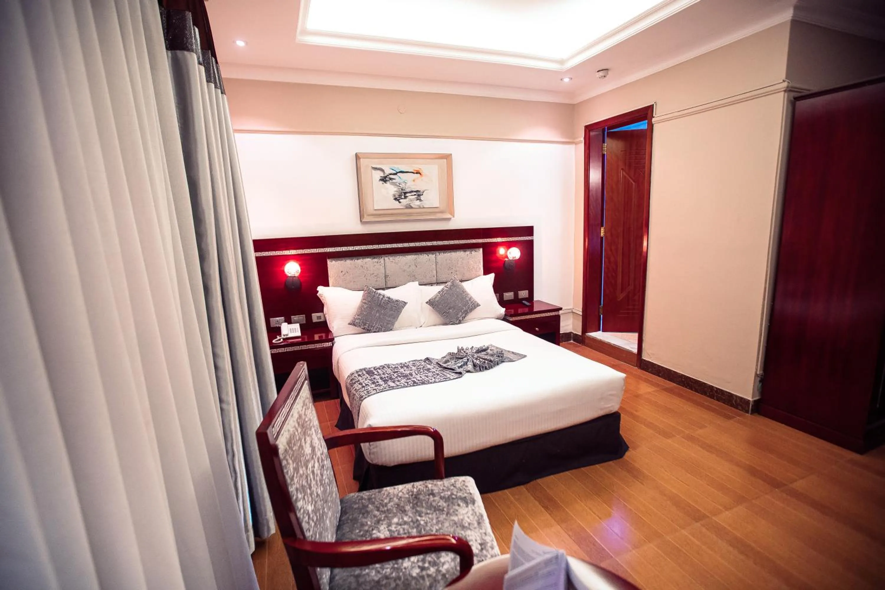 Bedroom in Base Ethiopia International Hotel