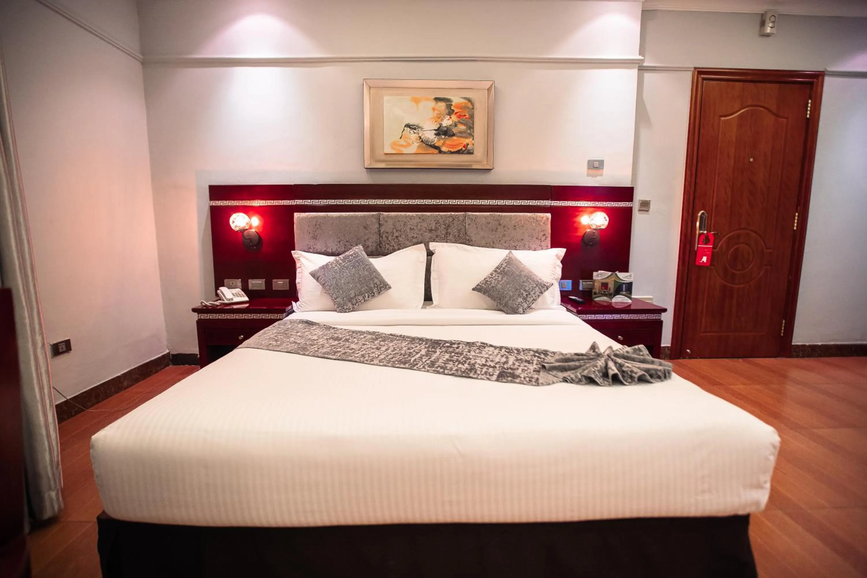 Bedroom in Base Ethiopia International Hotel