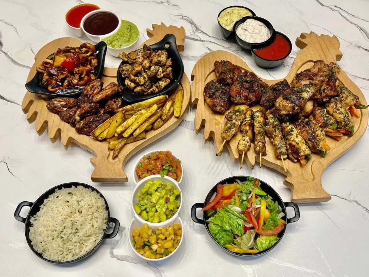 Food in Base Ethiopia International Hotel