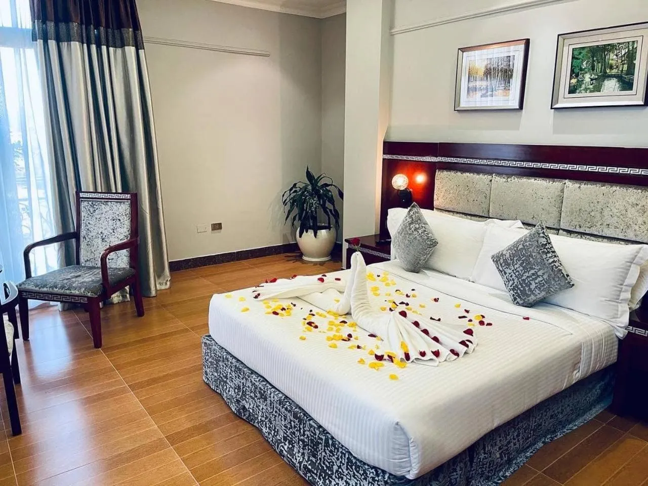 Bedroom in Base Ethiopia International Hotel