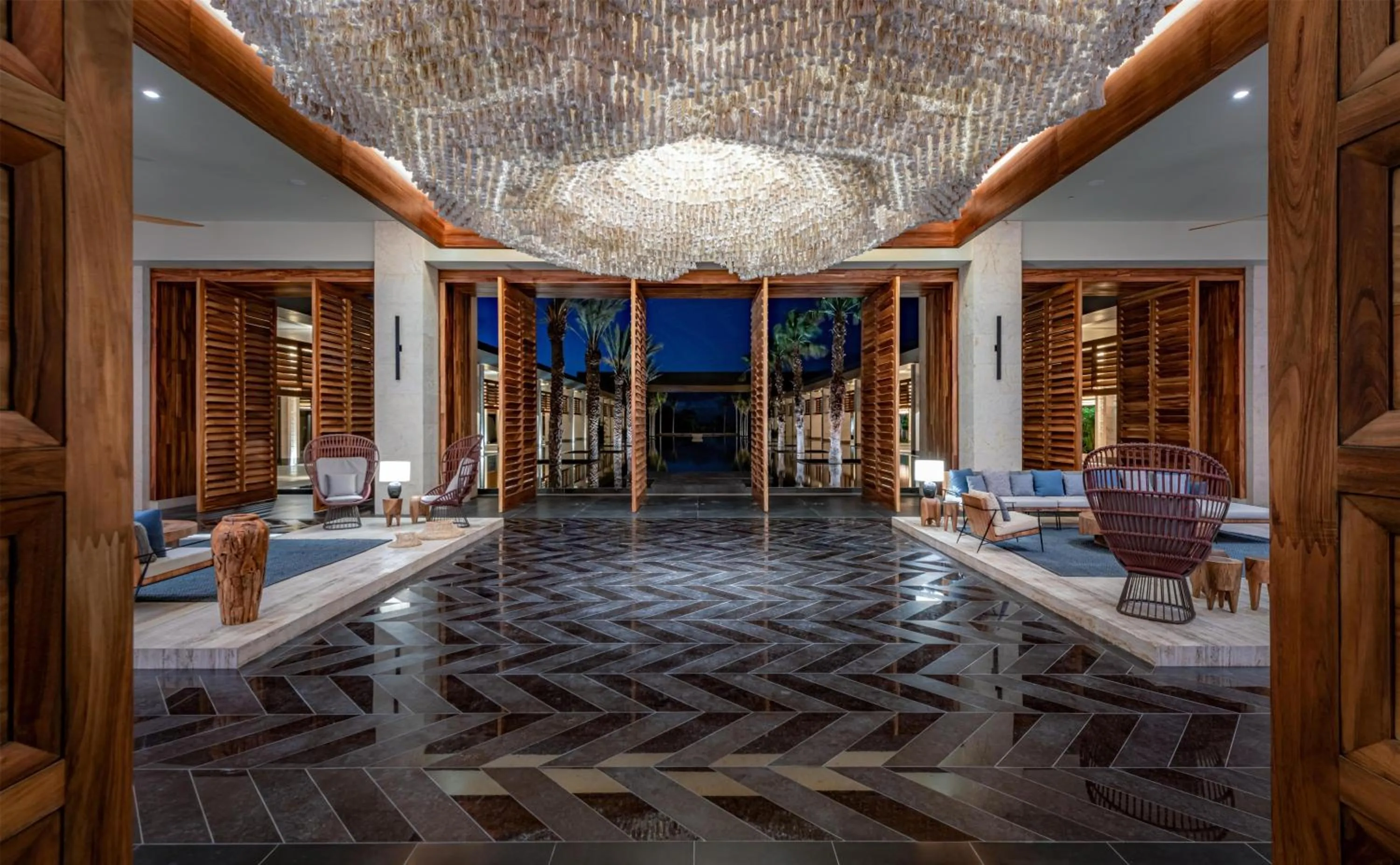 Lobby or reception in Conrad Tulum Riviera Maya