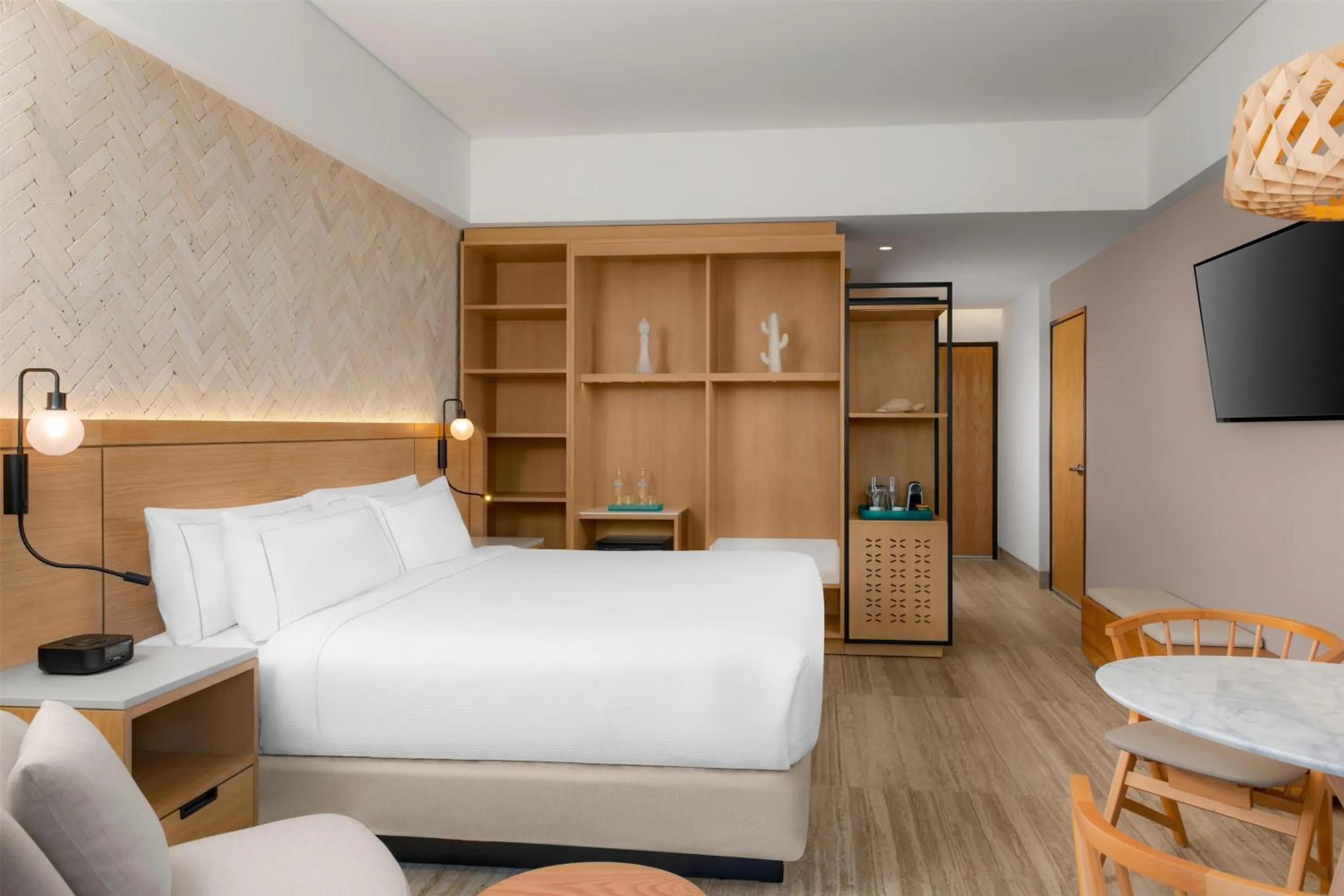 Bed in Hilton Tulum Riviera Maya All-Inclusive Resort