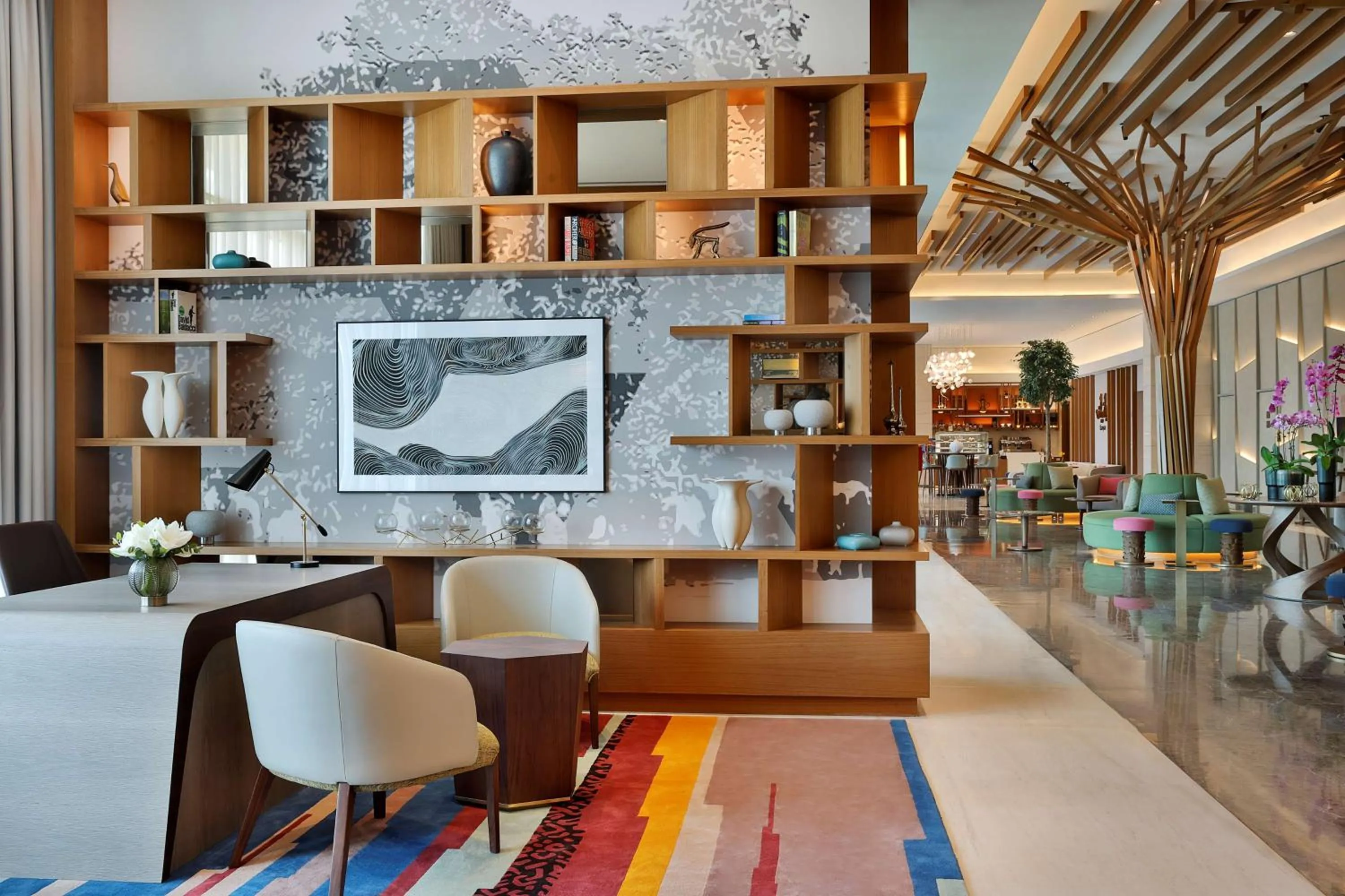 Lobby or reception in DoubleTree by Hilton Sharjah Waterfront Hotel And Residences