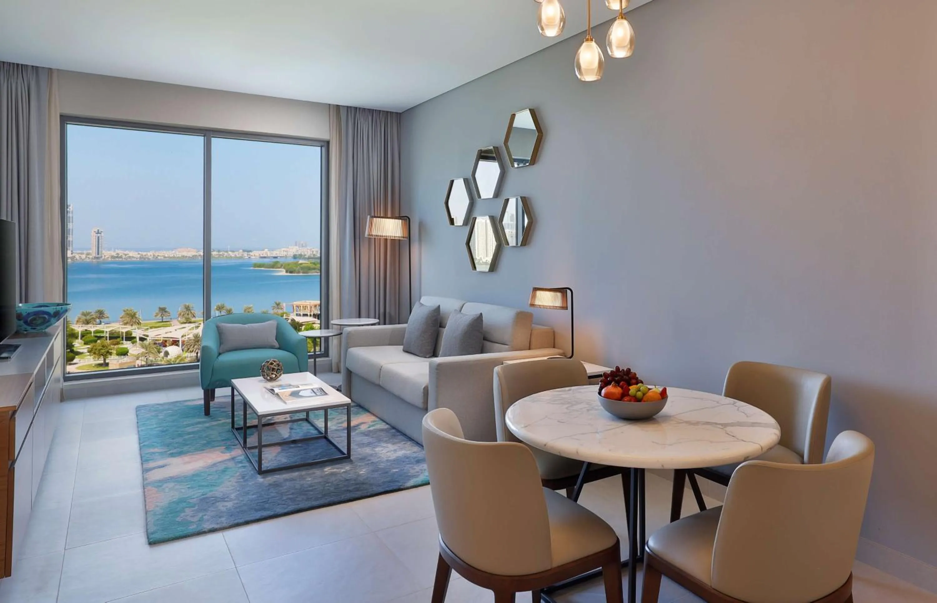 Bedroom in DoubleTree by Hilton Sharjah Waterfront Hotel And Residences