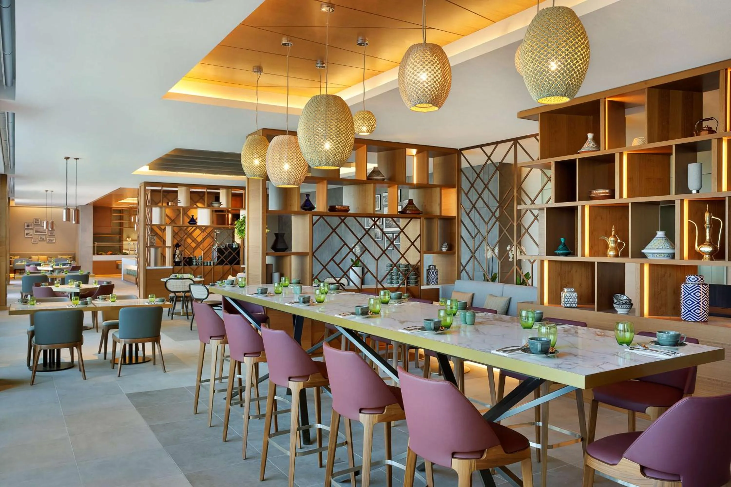 Breakfast in DoubleTree by Hilton Sharjah Waterfront Hotel And Residences