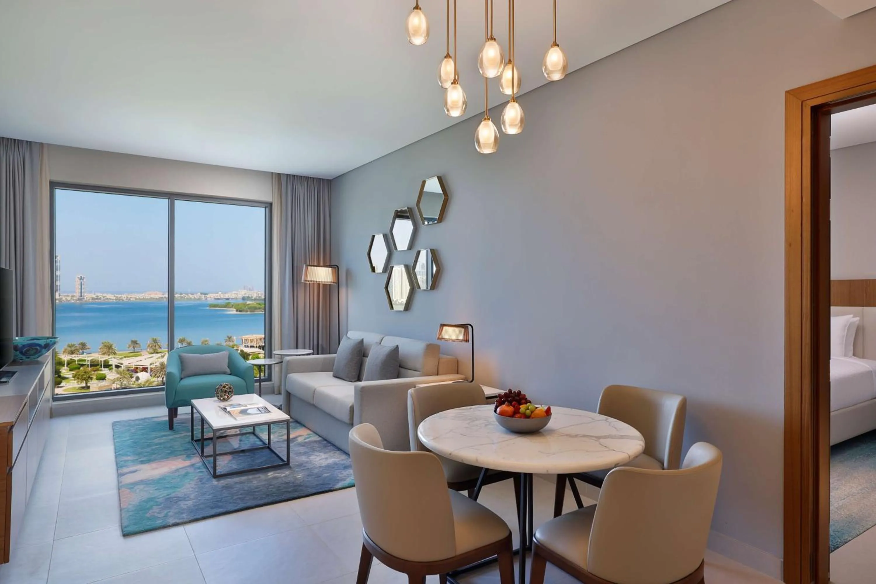 Bedroom in DoubleTree by Hilton Sharjah Waterfront Hotel And Residences