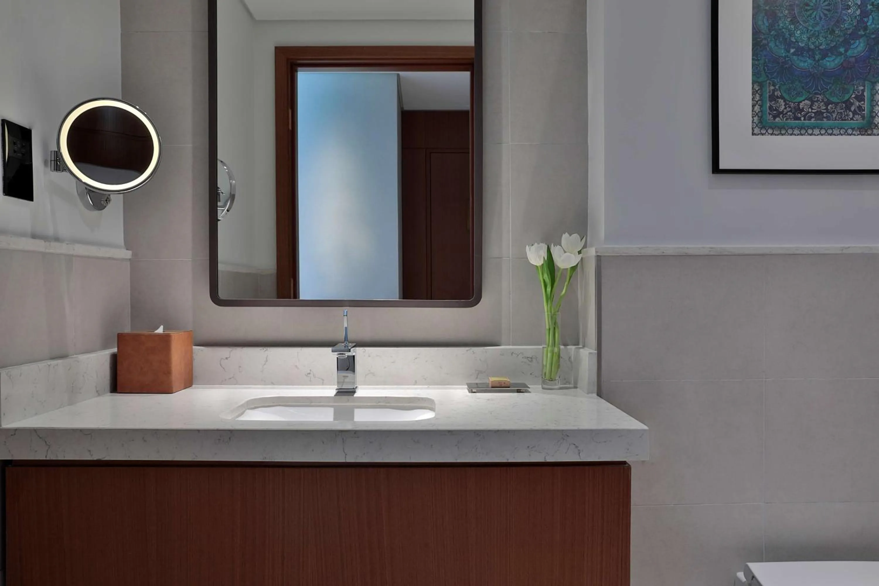 Bathroom in DoubleTree by Hilton Sharjah Waterfront Hotel And Residences