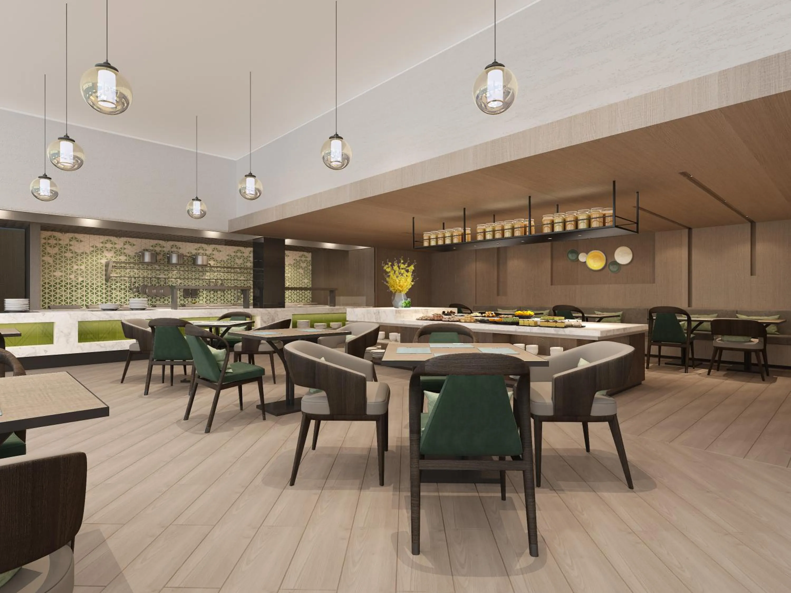 Restaurant/places to eat in Hyatt Place Beijing Shiyuan