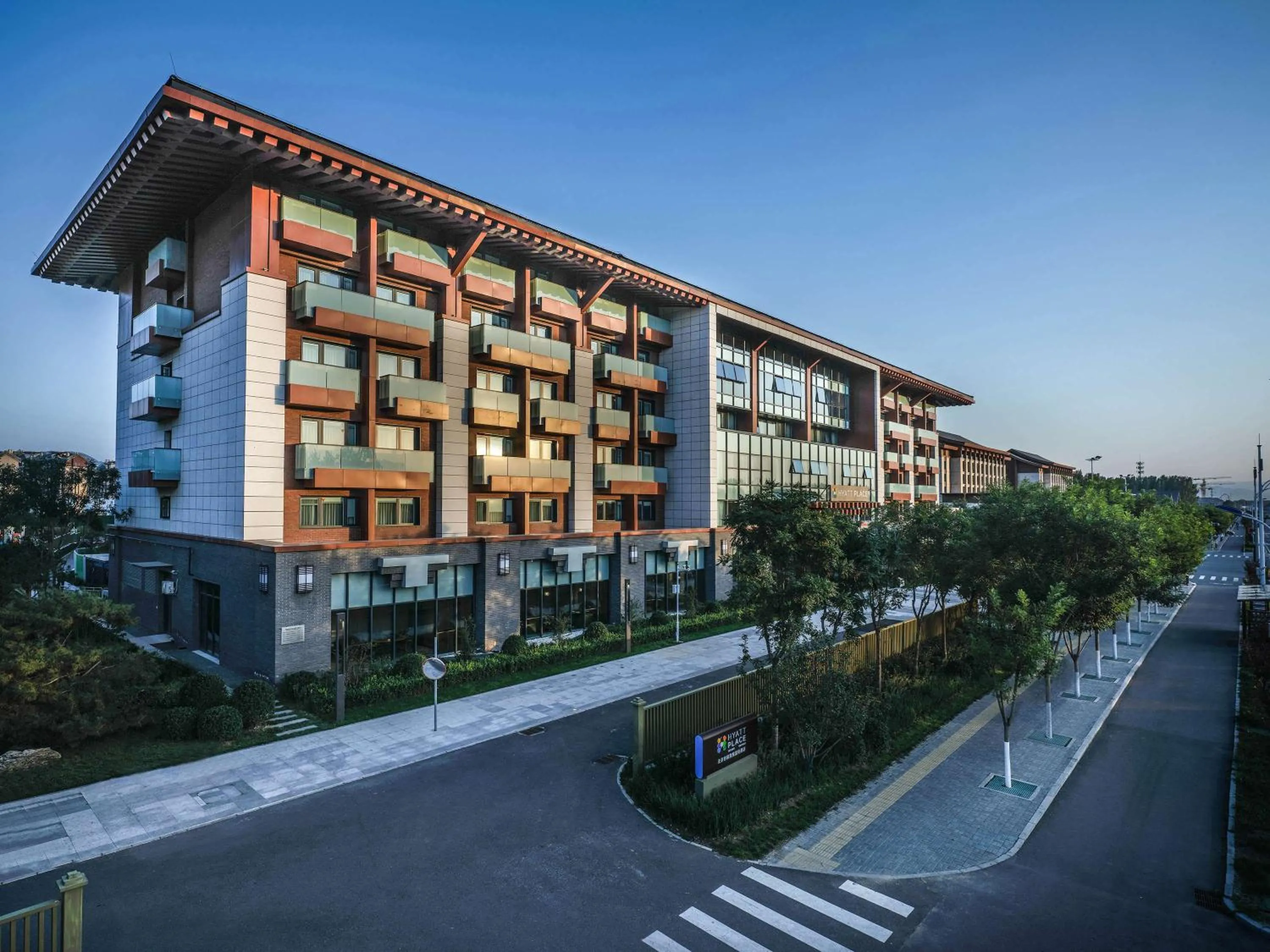 Property building in Hyatt Place Beijing Shiyuan