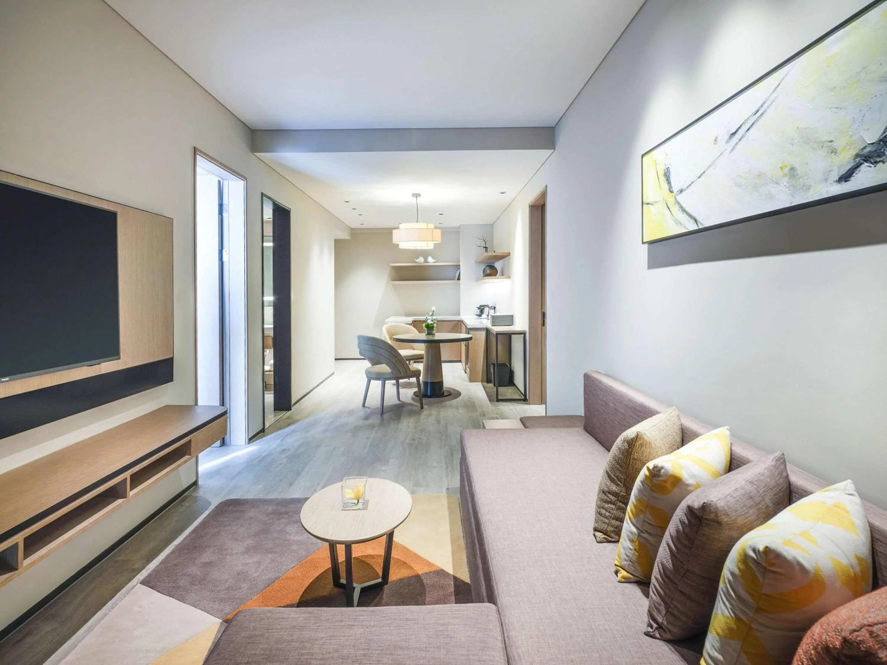 Photo of the whole room in Hyatt Place Beijing Shiyuan