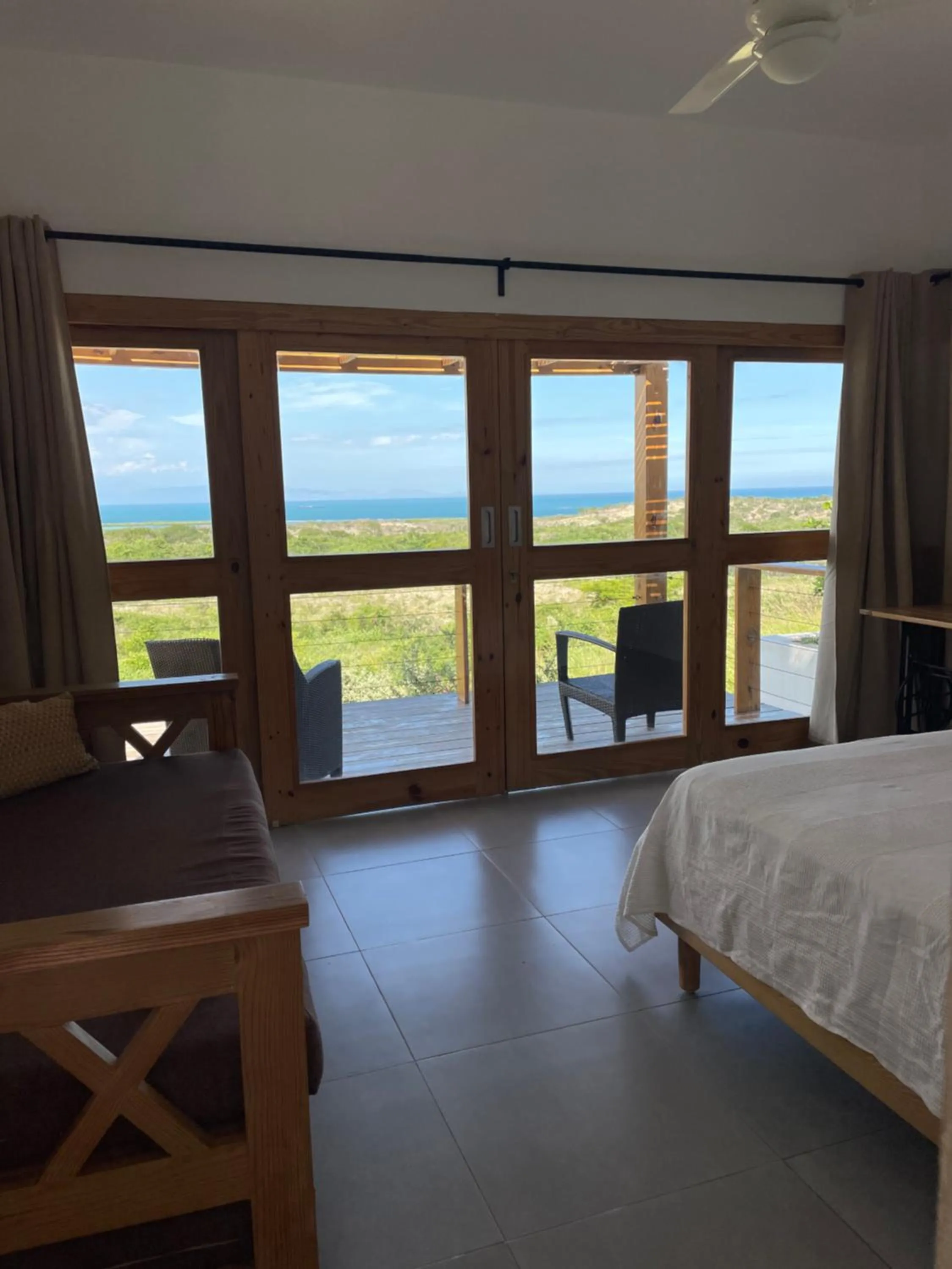 View (from property/room), Bed in Altos de la Caobita