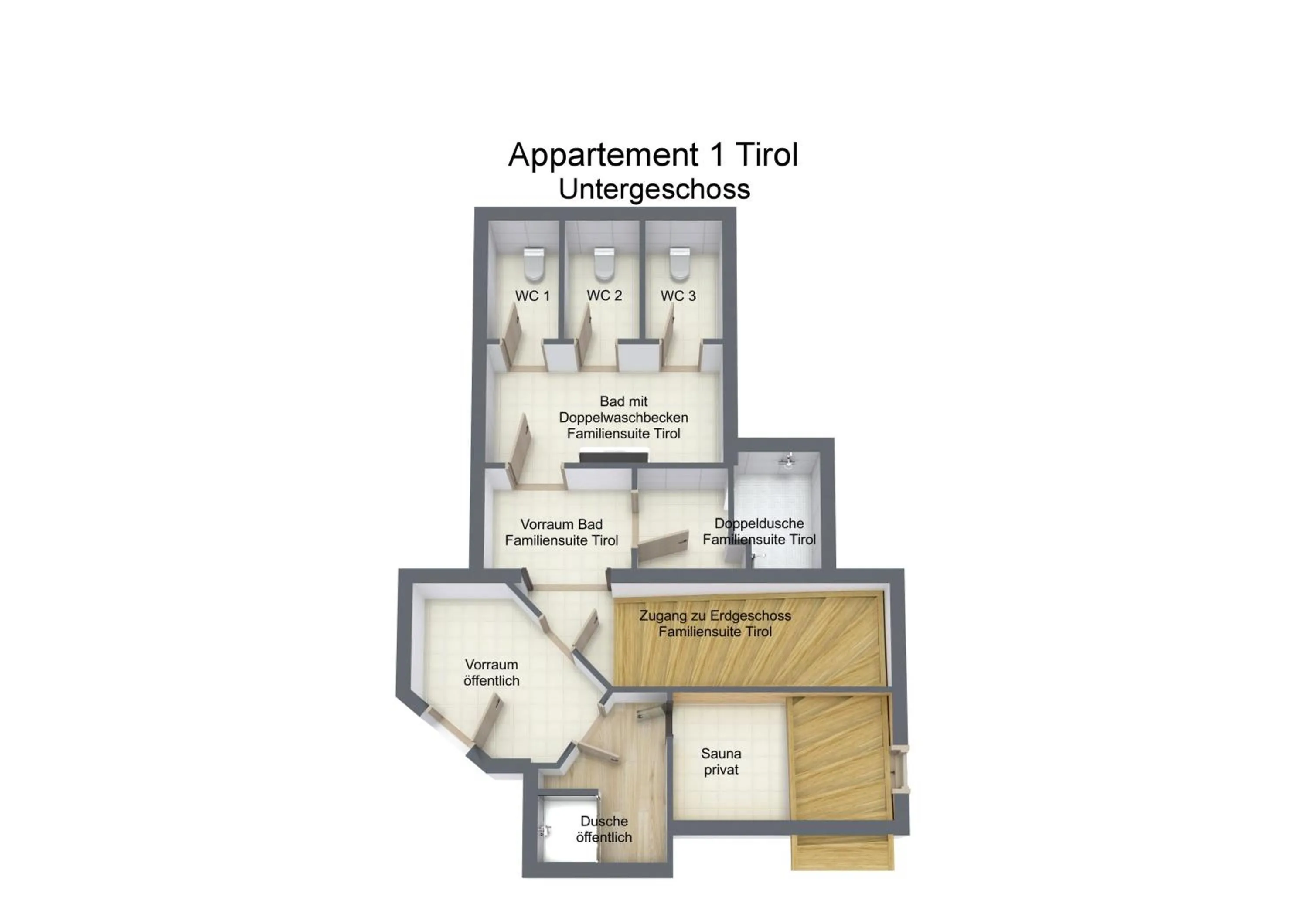 Photo of the whole room in Angerer Alpine Suiten und Familienappartements Tirol