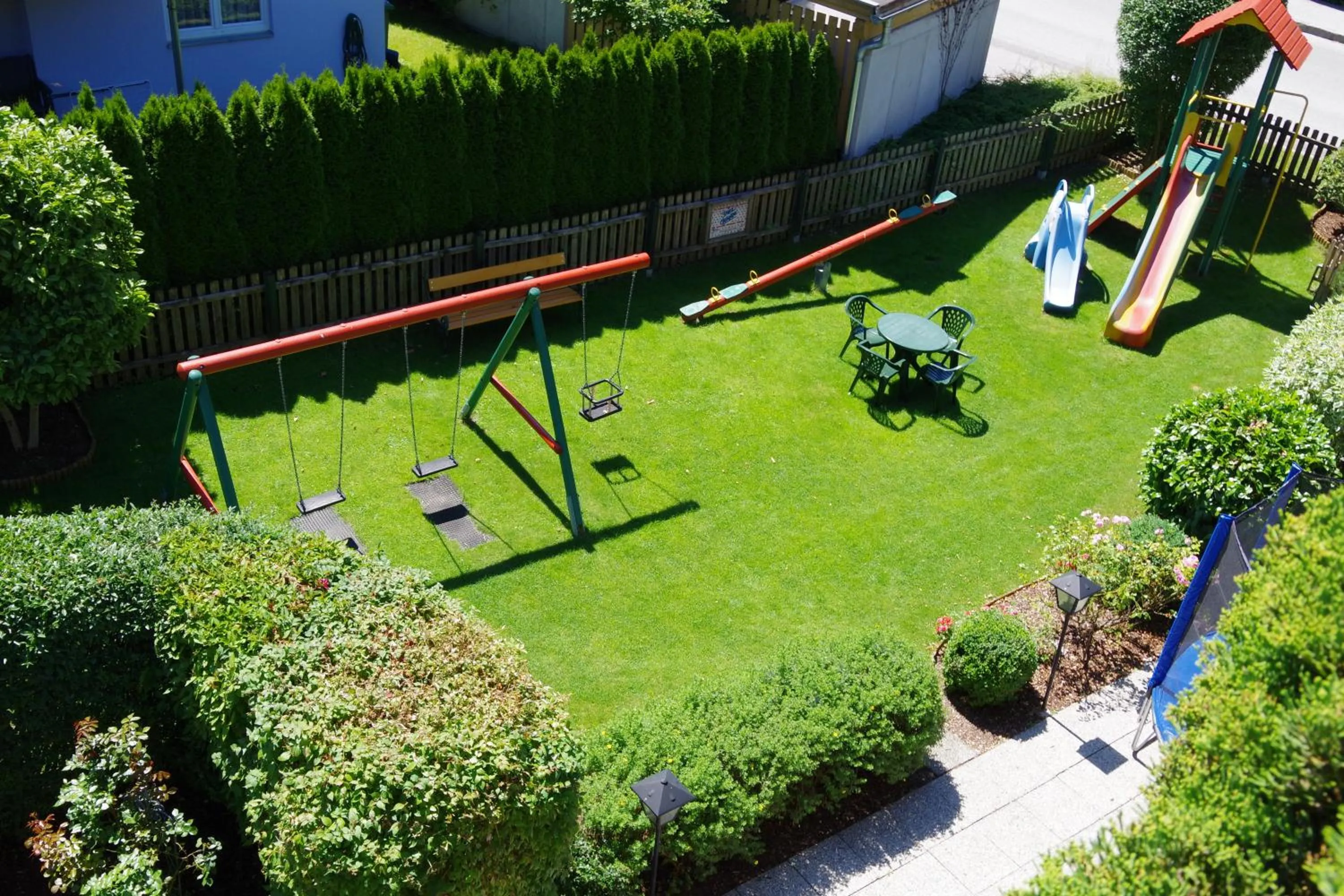 Children play ground in Angerer Alpine Suiten und Familienappartements Tirol
