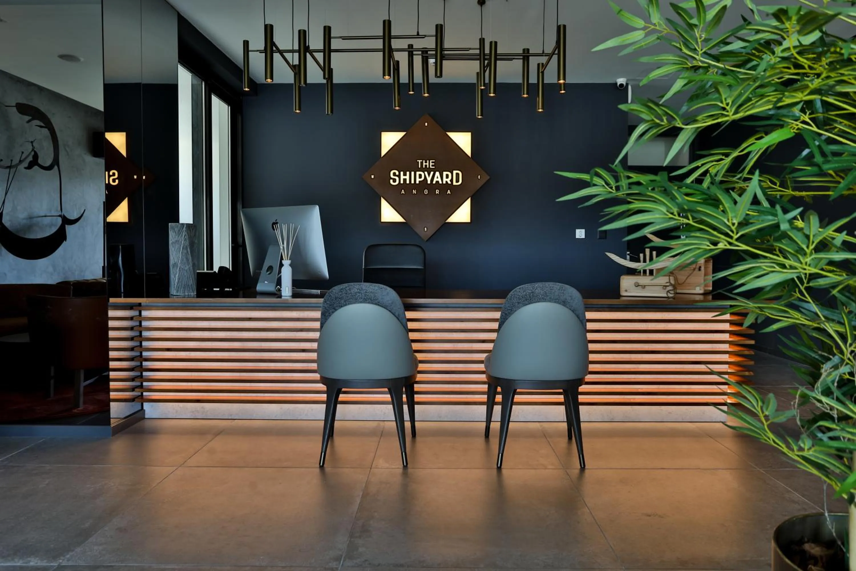 Lobby or reception in The Shipyard - Angra