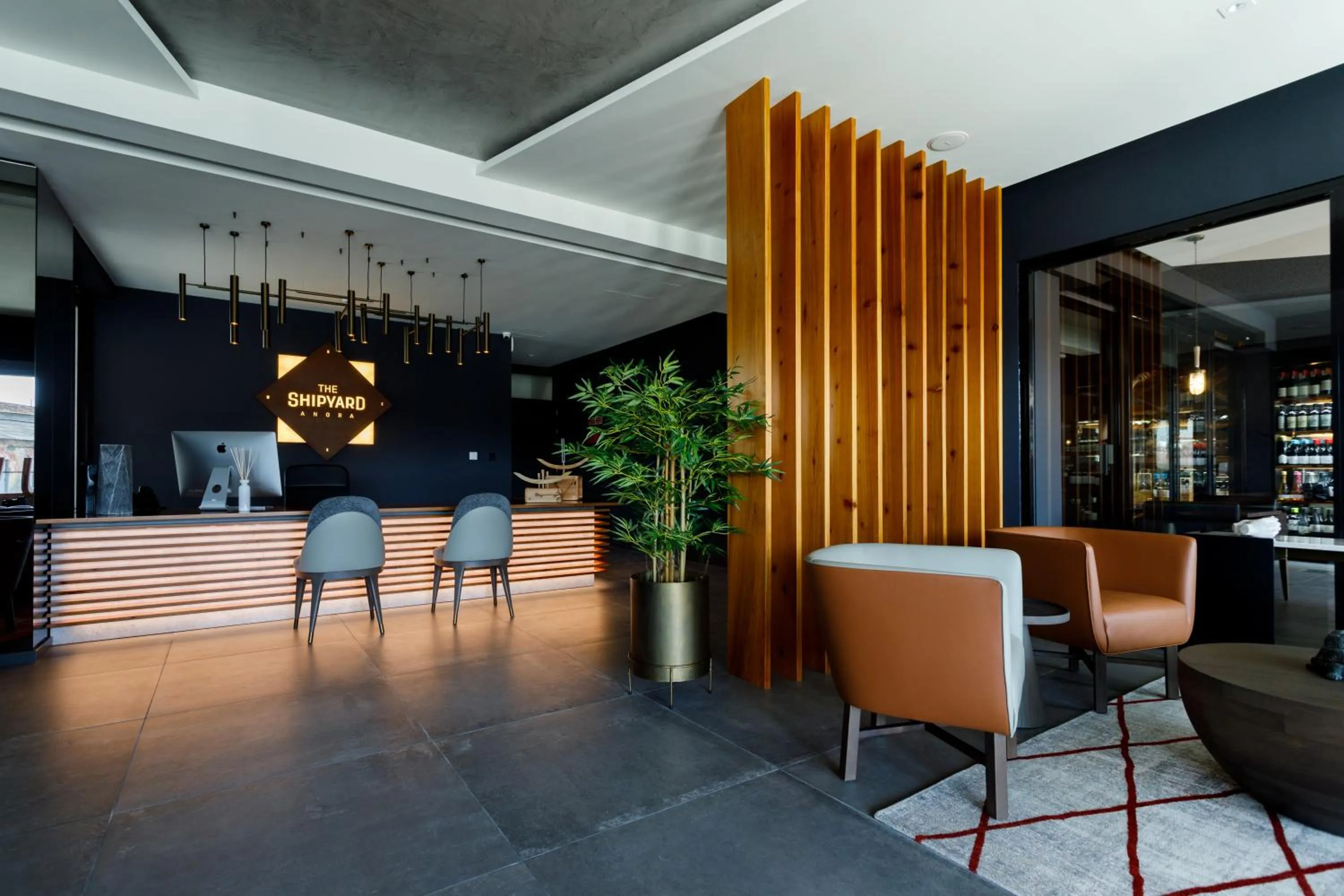 Lobby or reception in The Shipyard - Angra