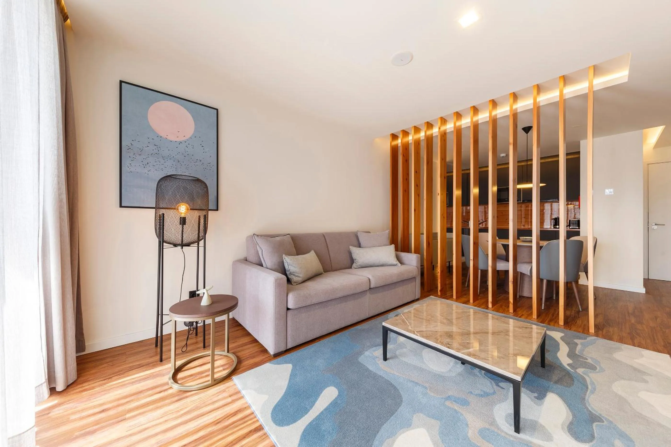 Living room in The Shipyard - Angra