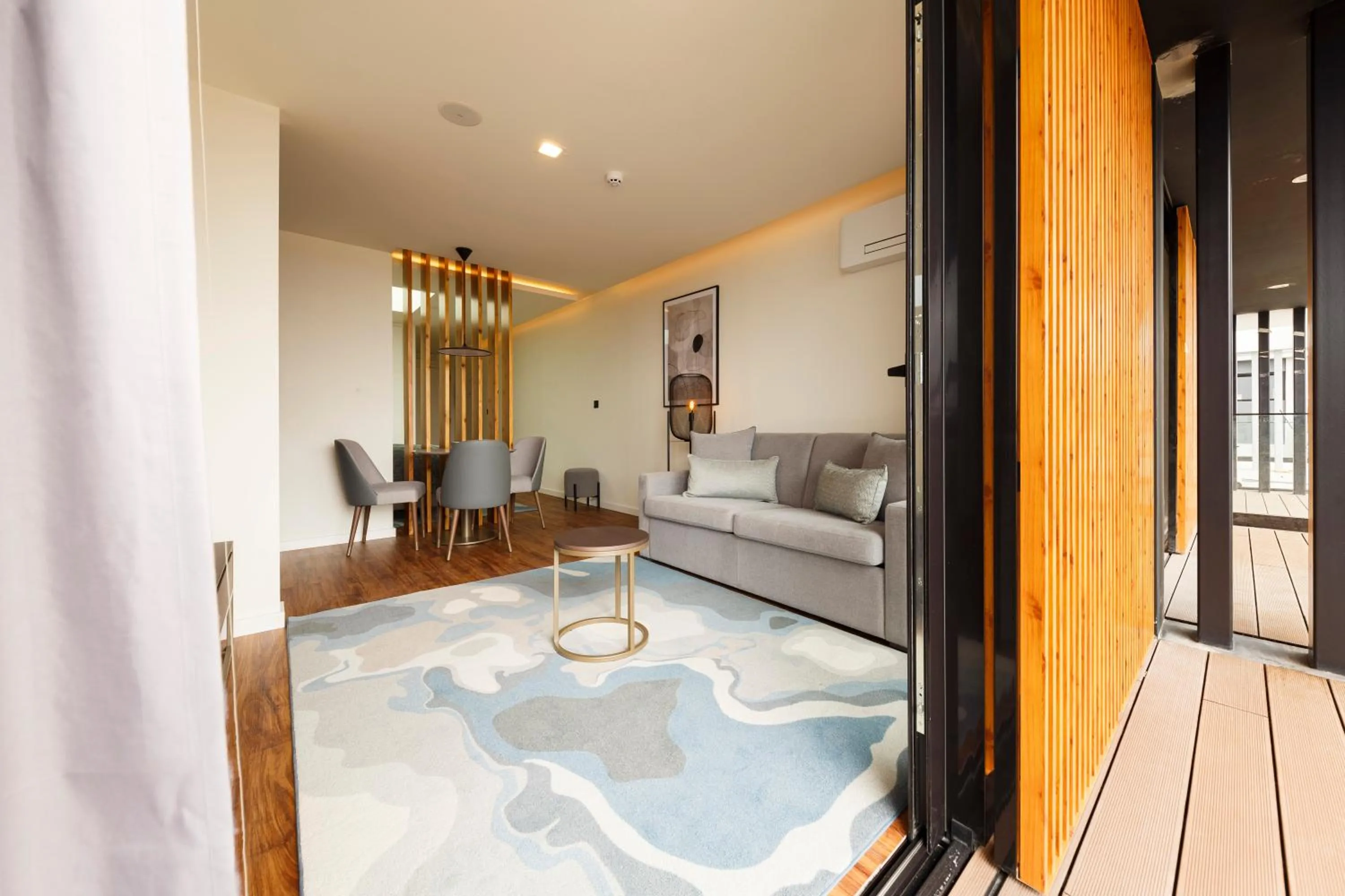 Living room in The Shipyard - Angra