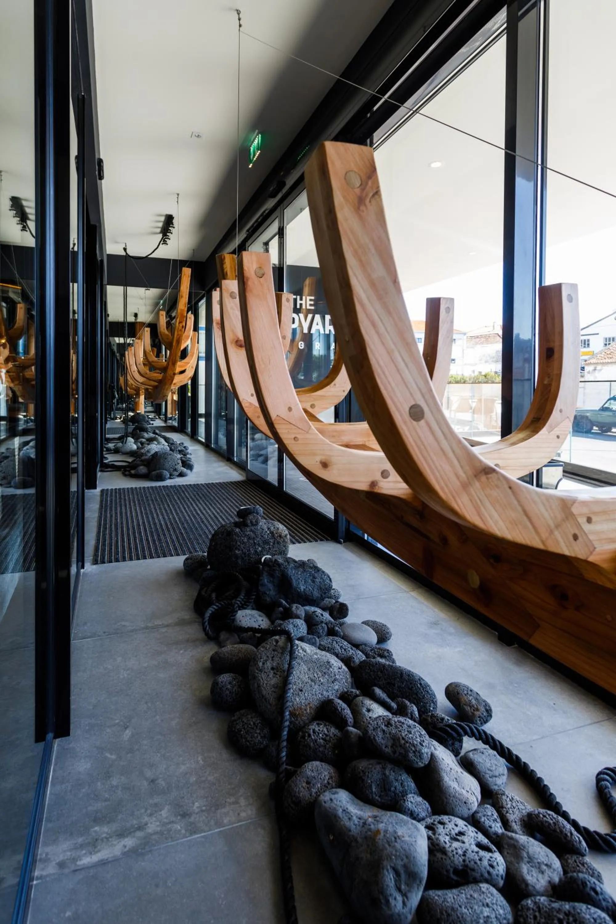 Lobby or reception in The Shipyard - Angra