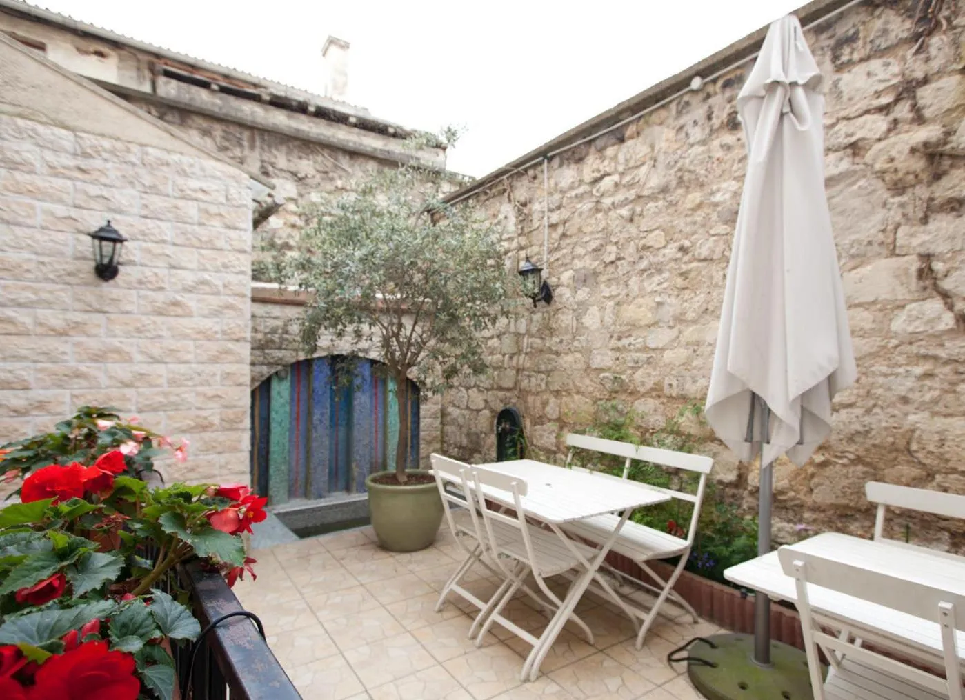 Balcony/Terrace in Hôtel du Parc