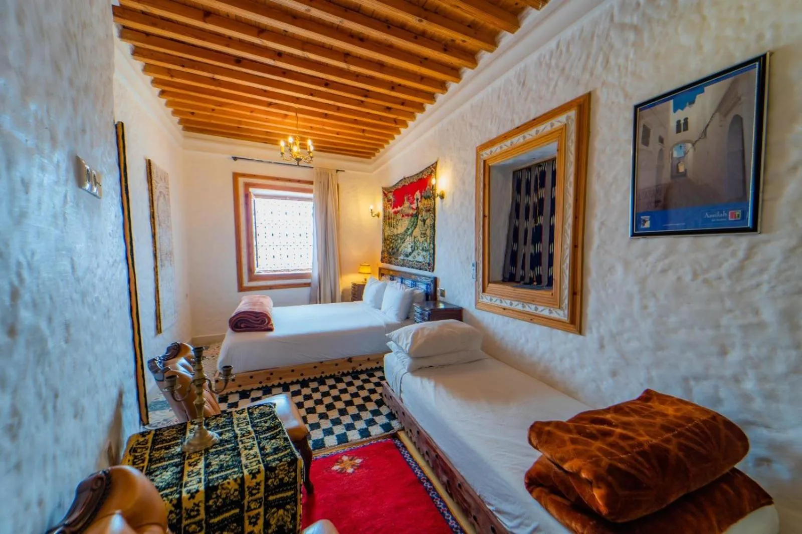 Bed in RIAD LA SANTA