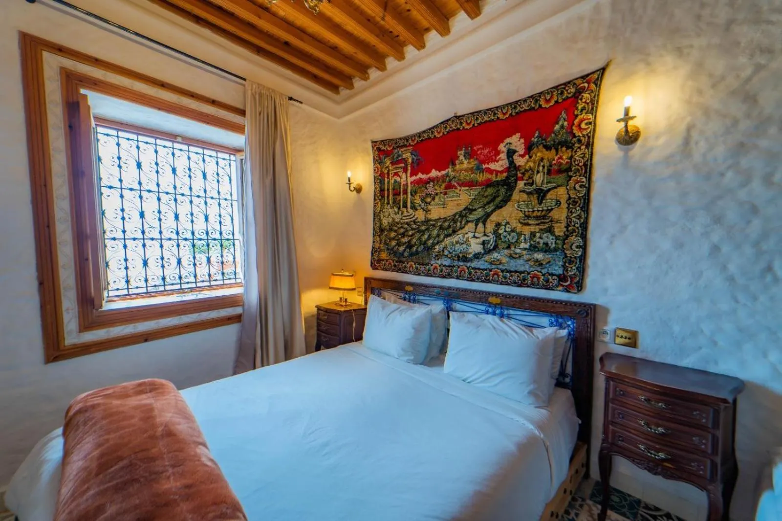 Bed in RIAD LA SANTA