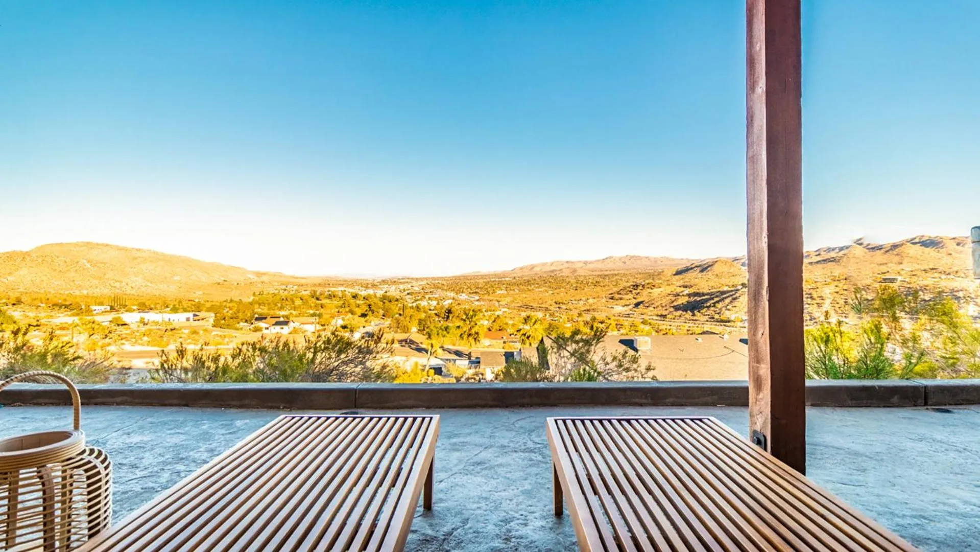 View (from property/room) in Desert villa with great views, hot tub and mini-golf