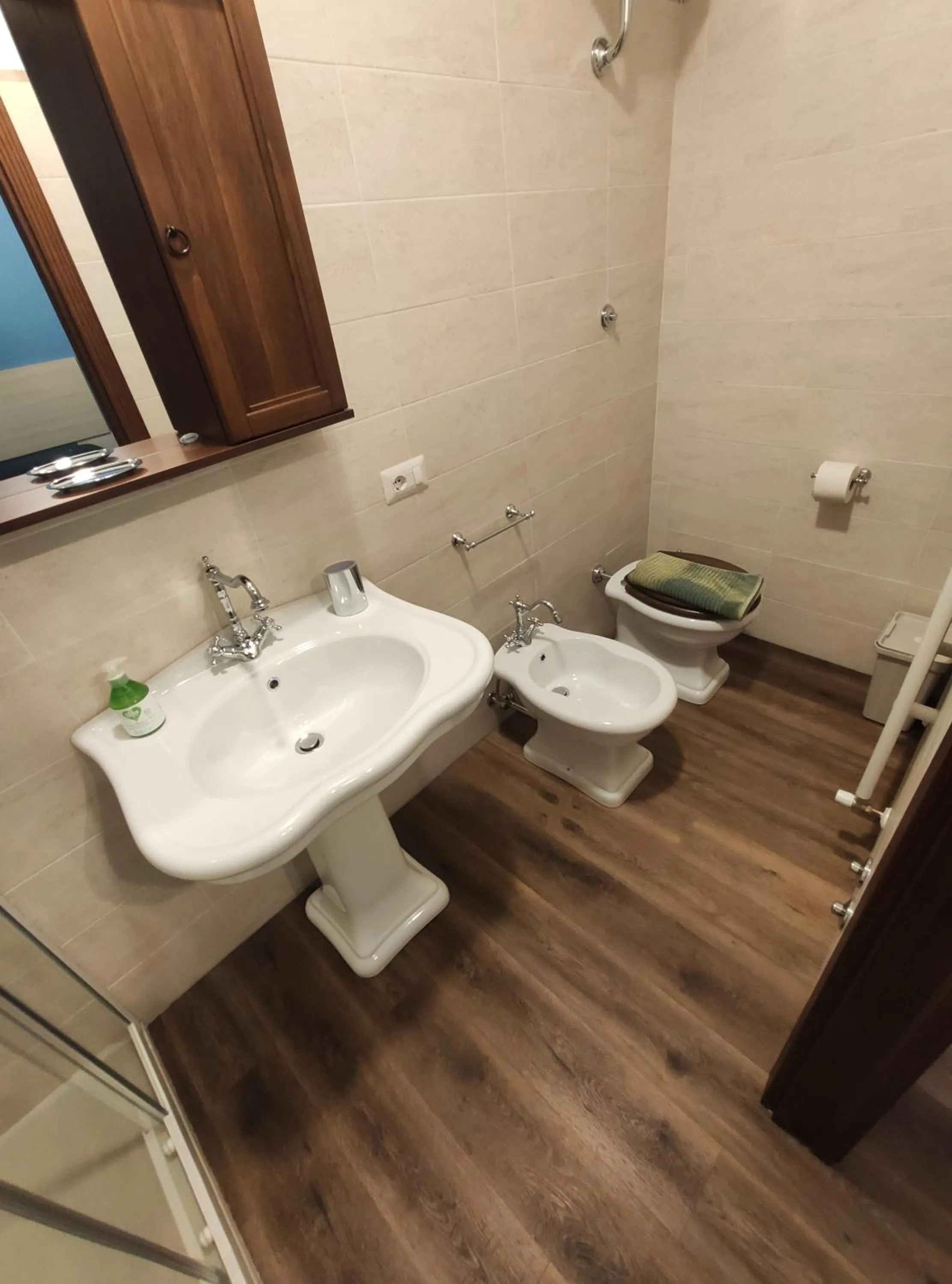 Bathroom in B&B il Fienile