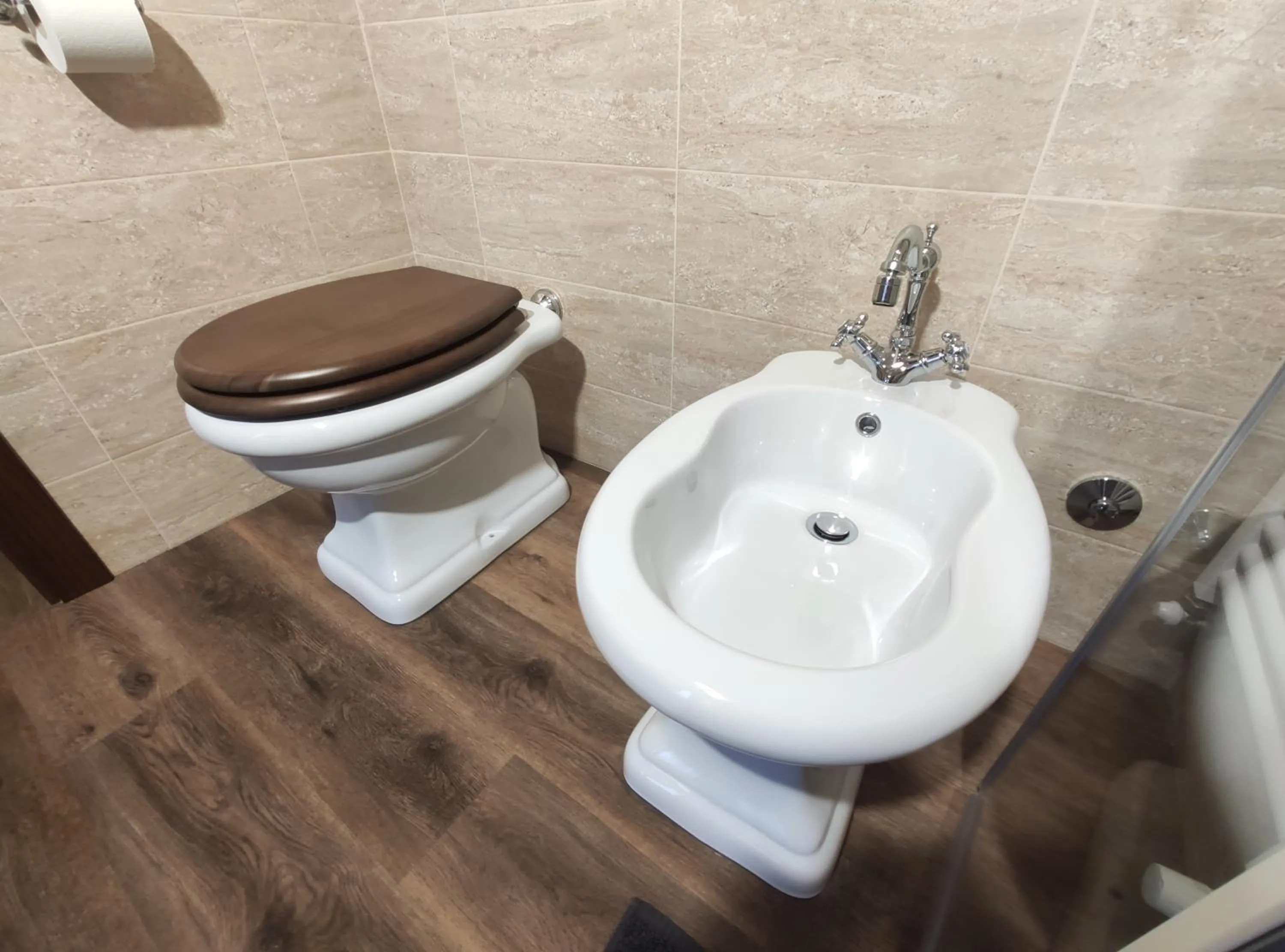 Bathroom in B&B il Fienile