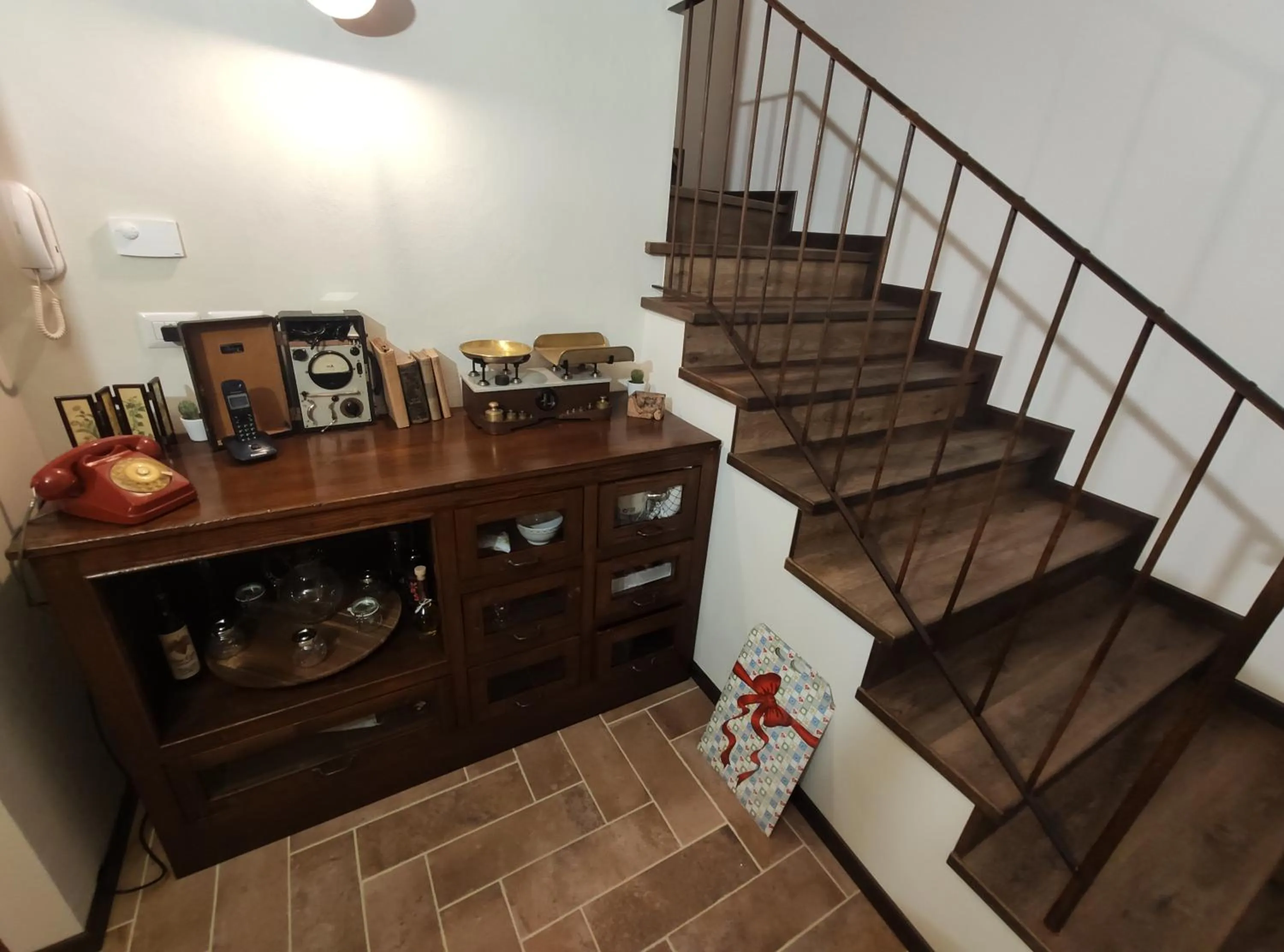 Lobby or reception in B&B il Fienile