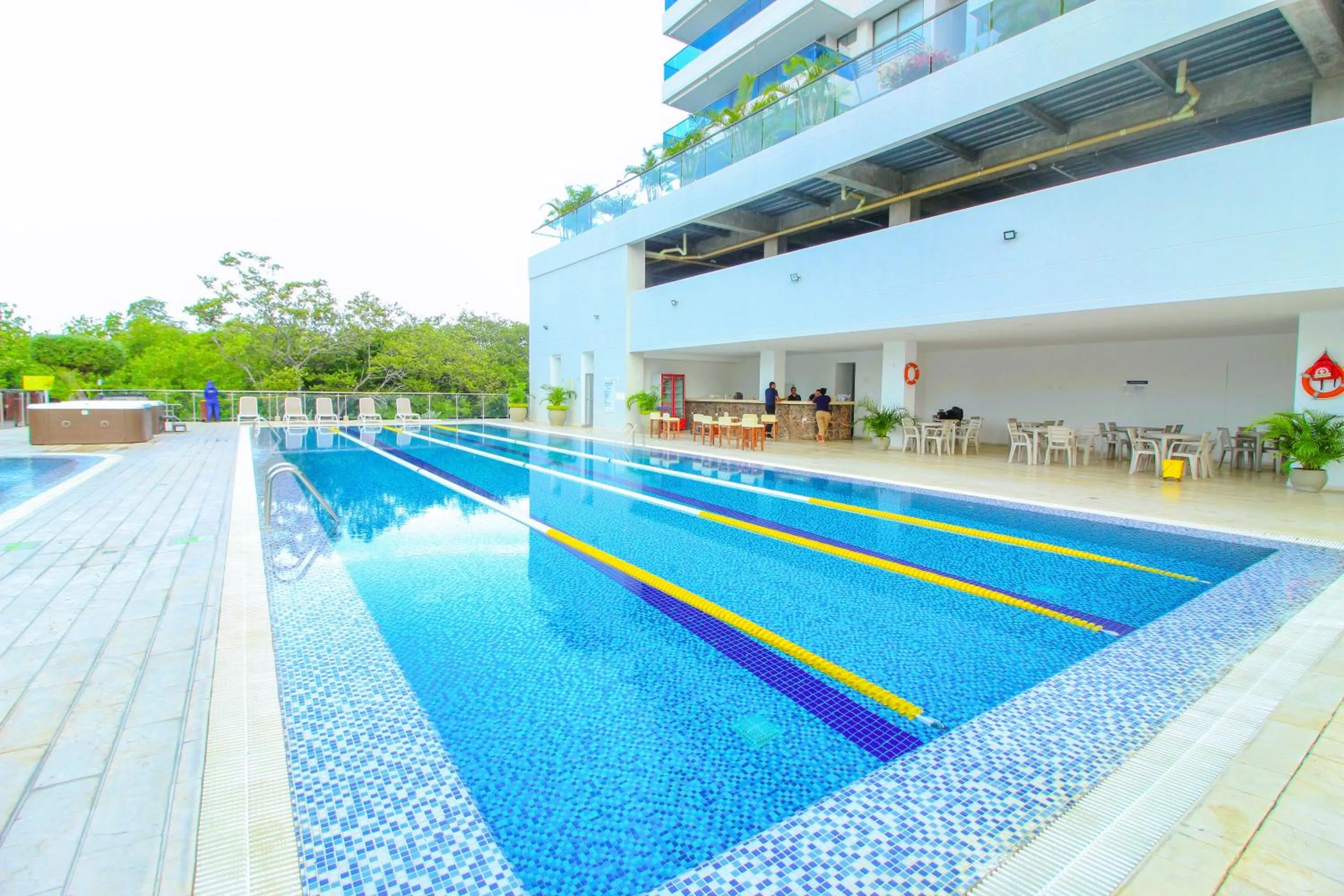Swimming pool in Apartasuites Samaria - Club de Playa