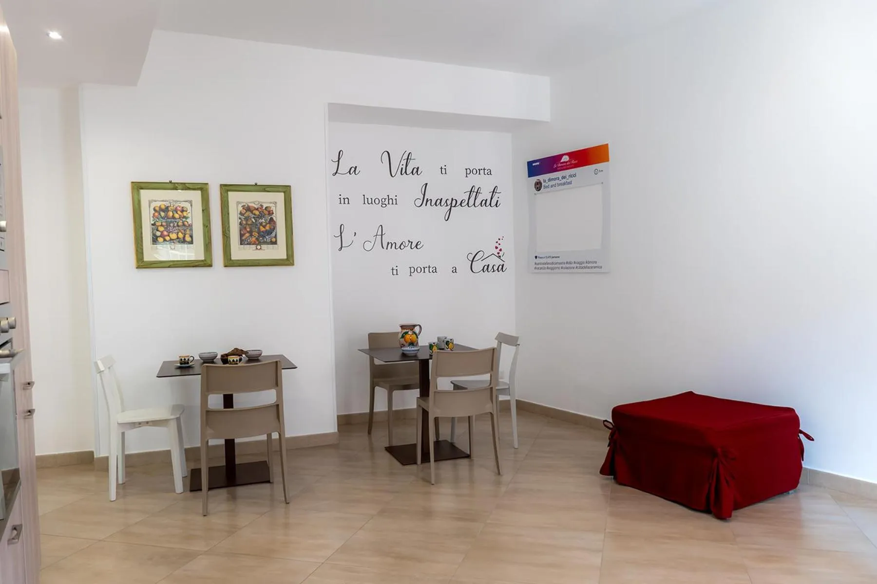 kitchen in La dimora dei ricci