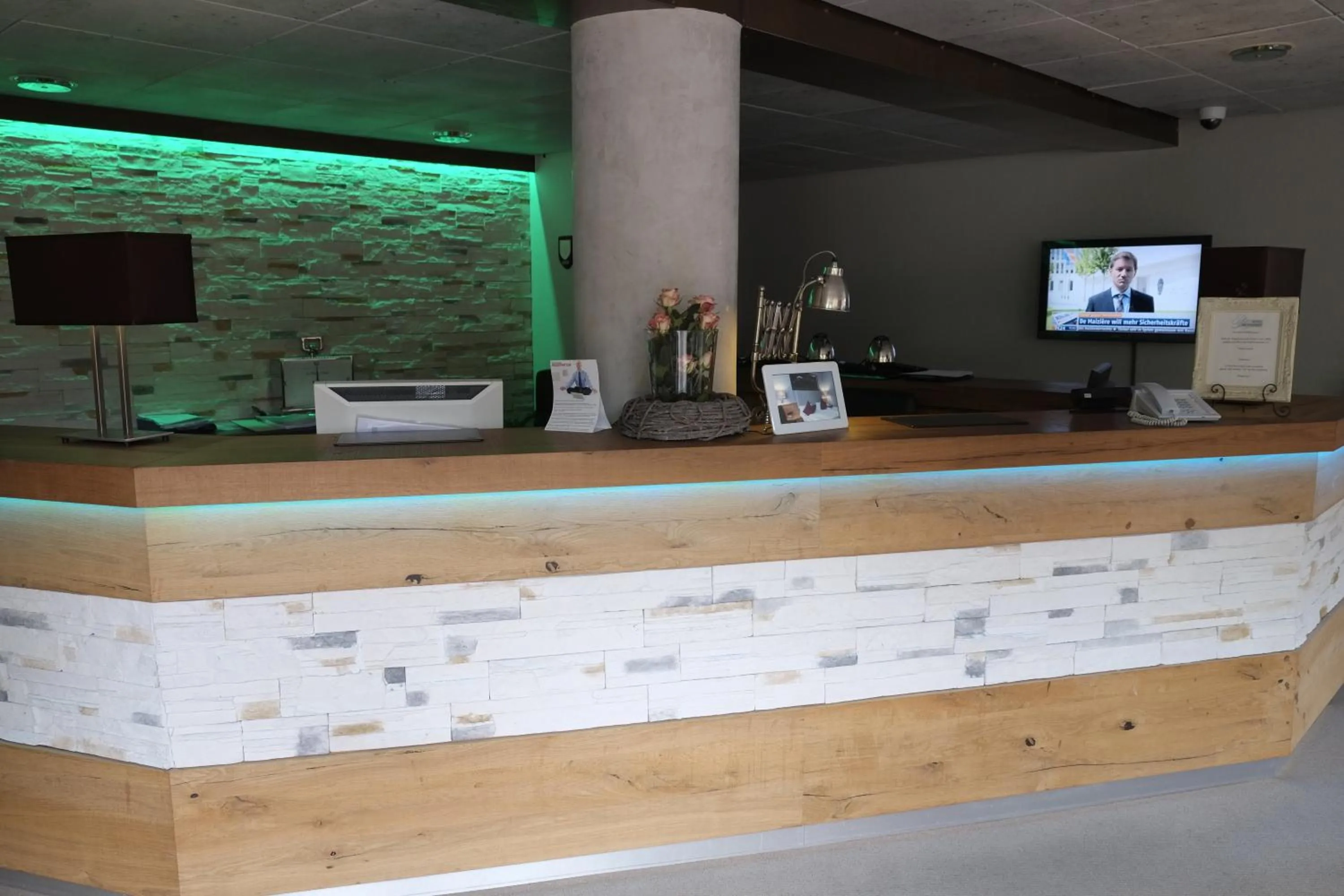 Lobby or reception in Hotel Brunnenhof International