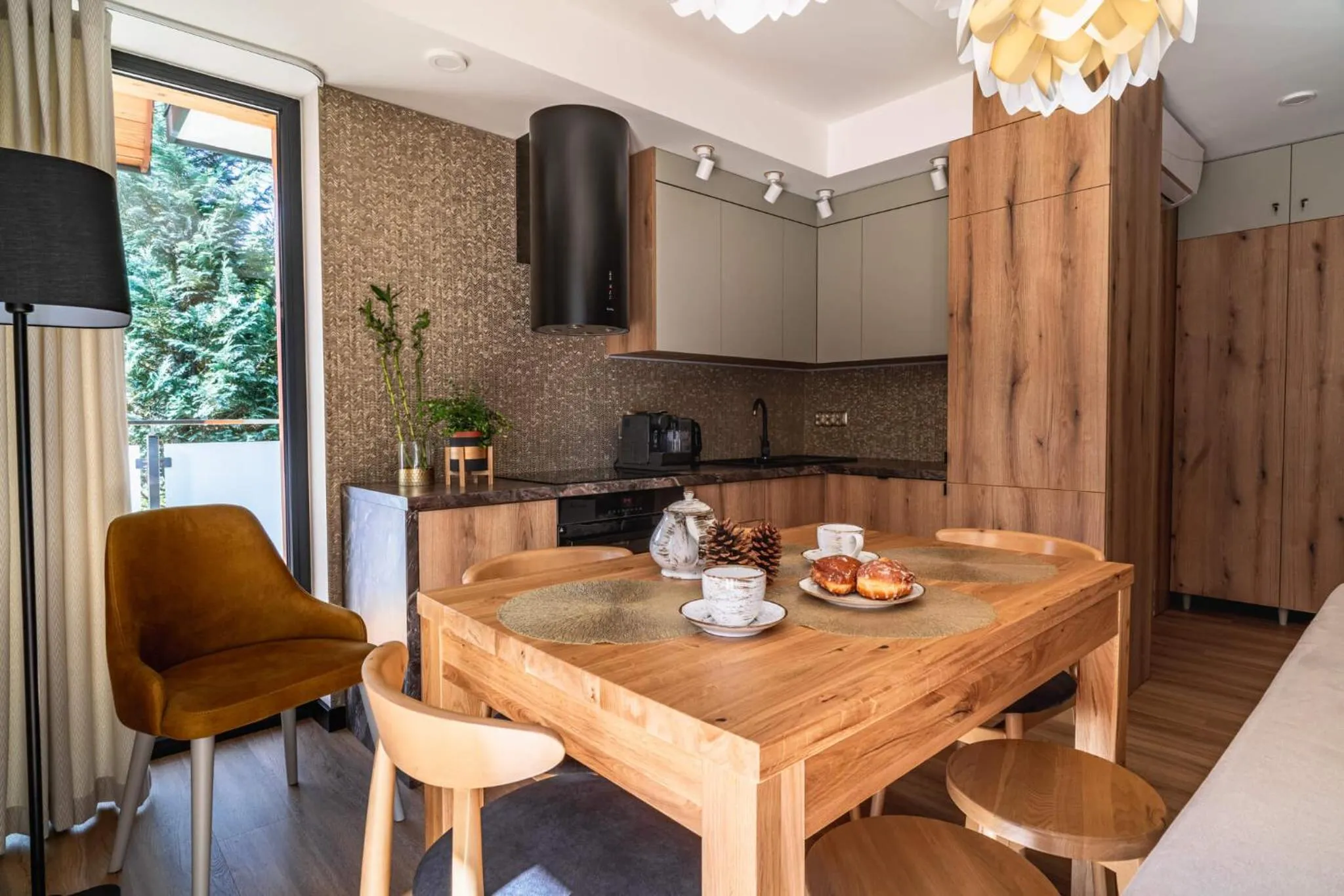 Kitchen or kitchenette in Apartamenty Jedlina