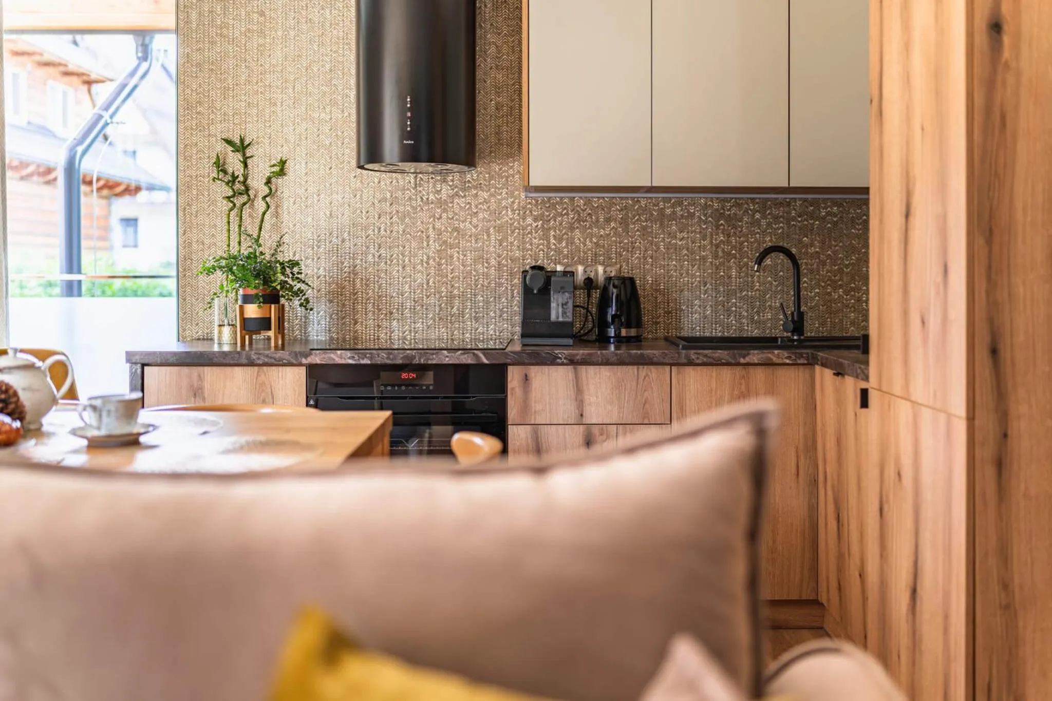 Kitchen or kitchenette in Apartamenty Jedlina