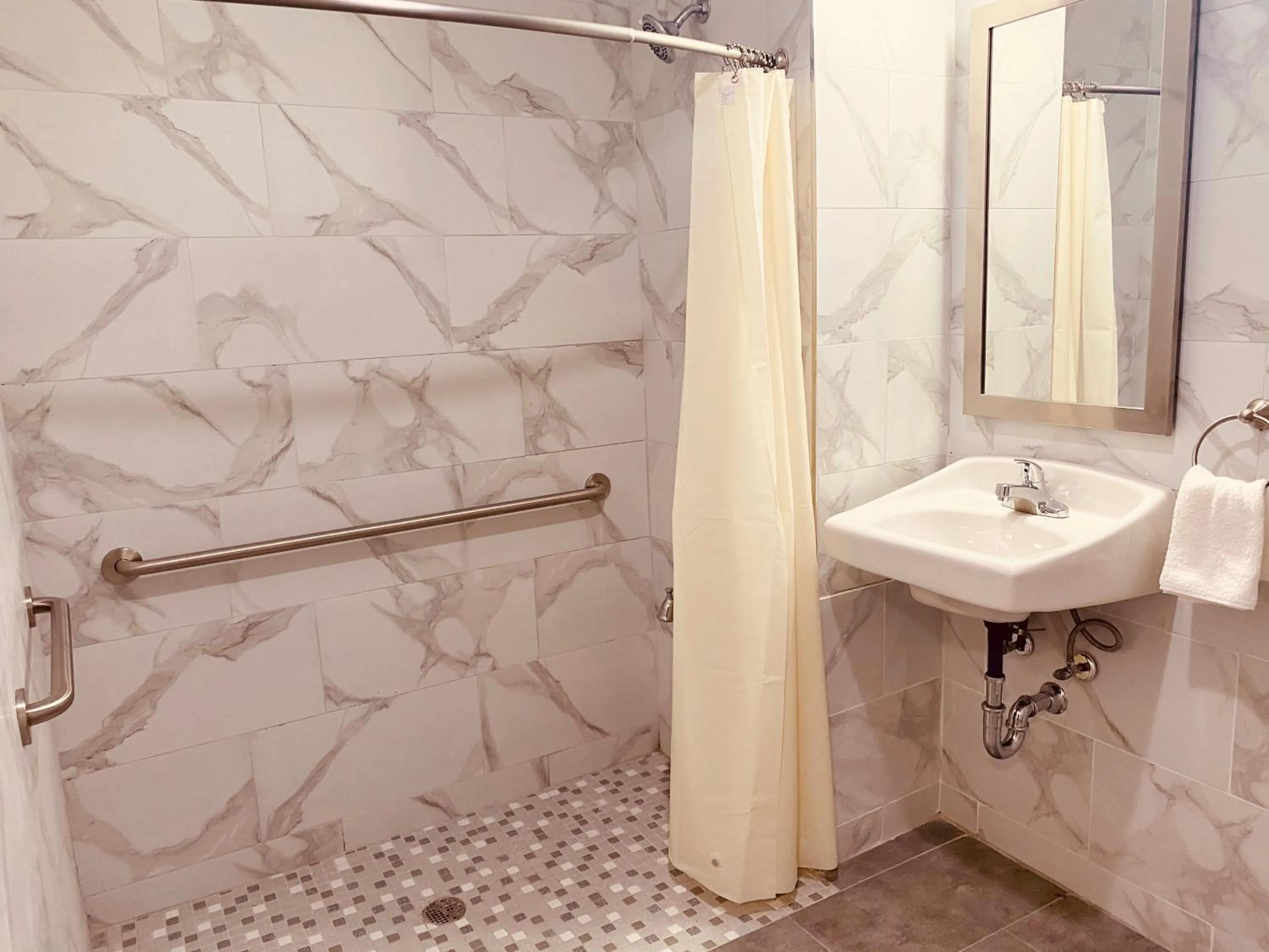 Bathroom in Surface Inn Brooklyn