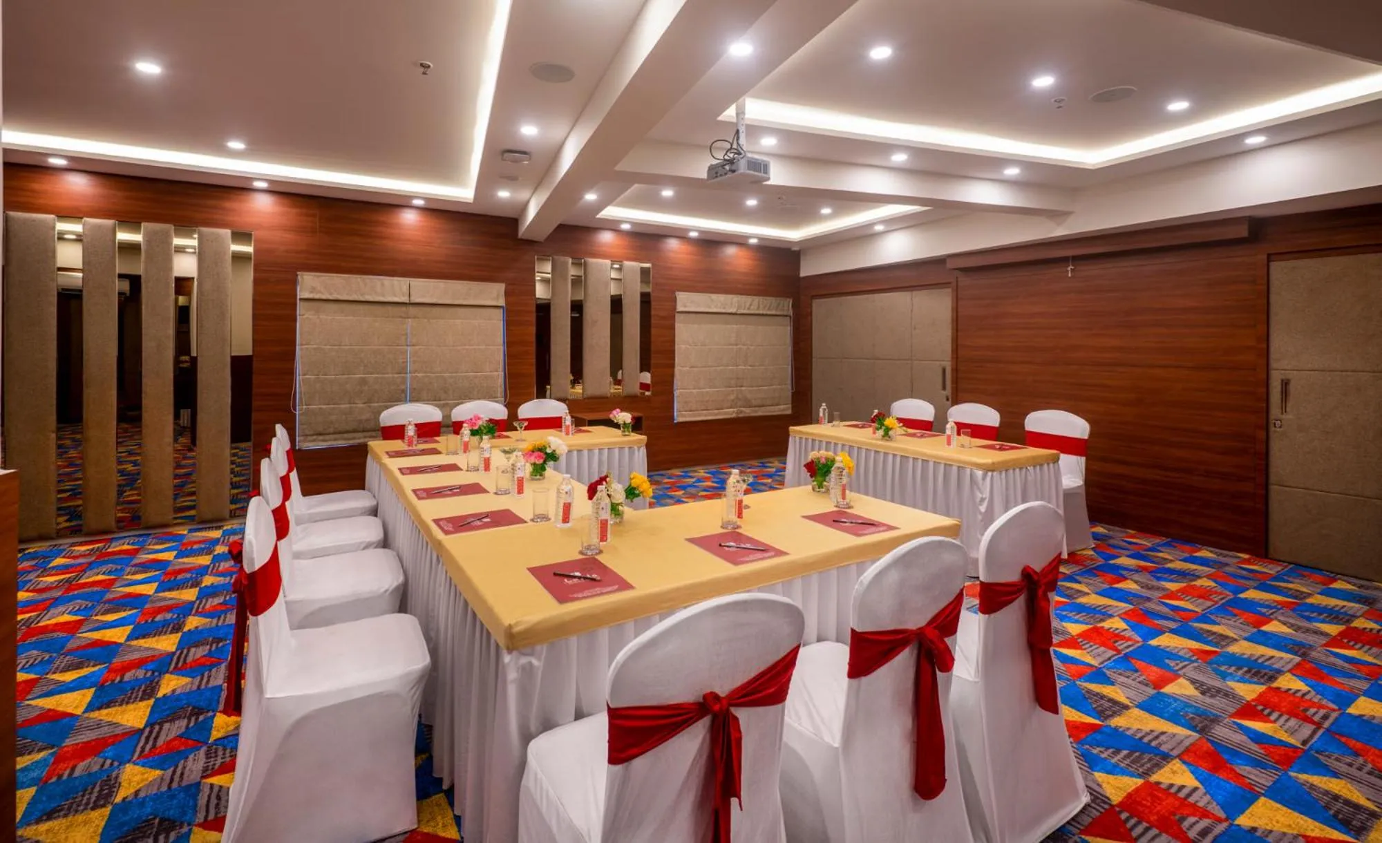 Meeting/conference room in Lords Eco Inn Shapar Rajkot