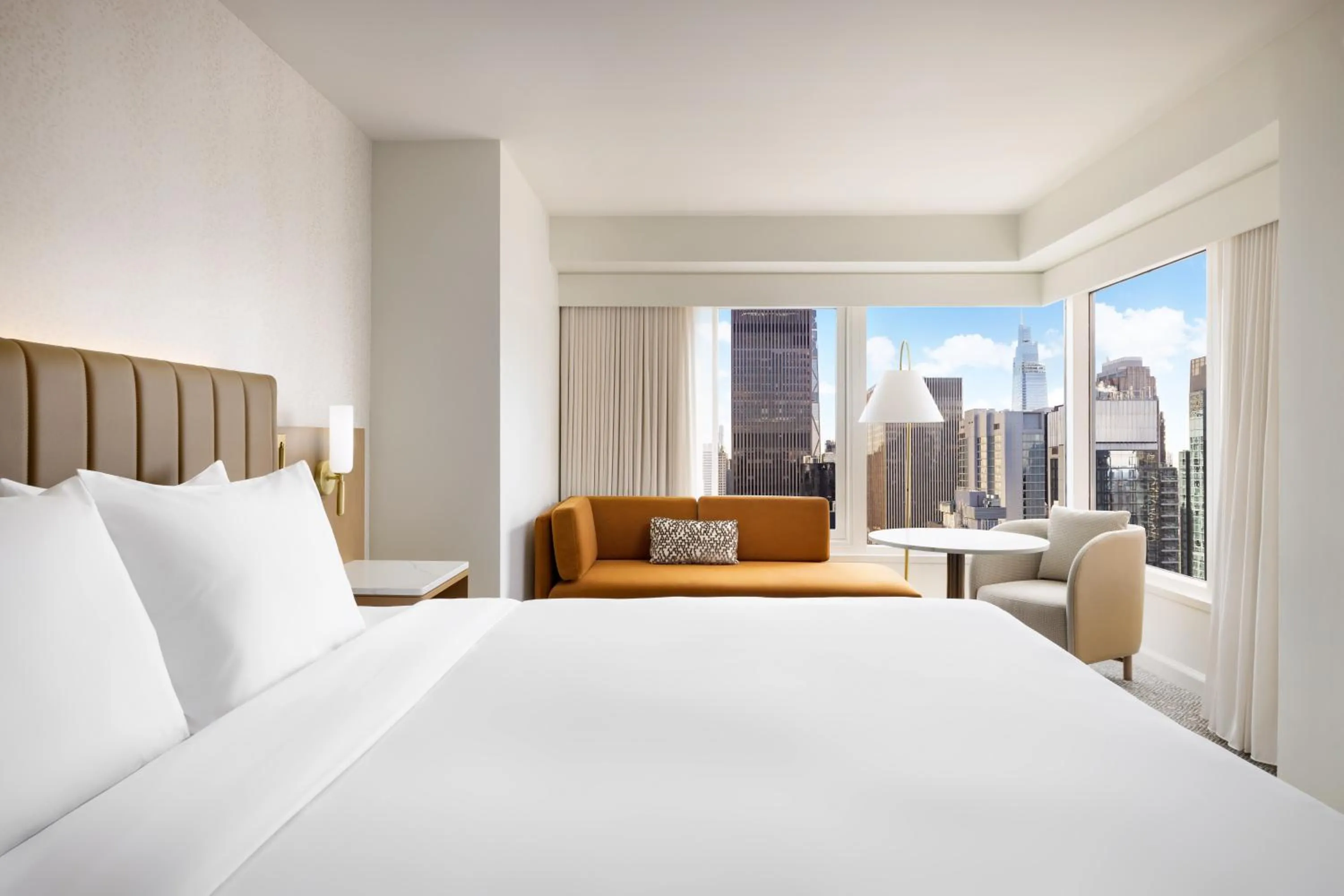 Photo of the whole room, Bed in Hyatt Regency Times Square