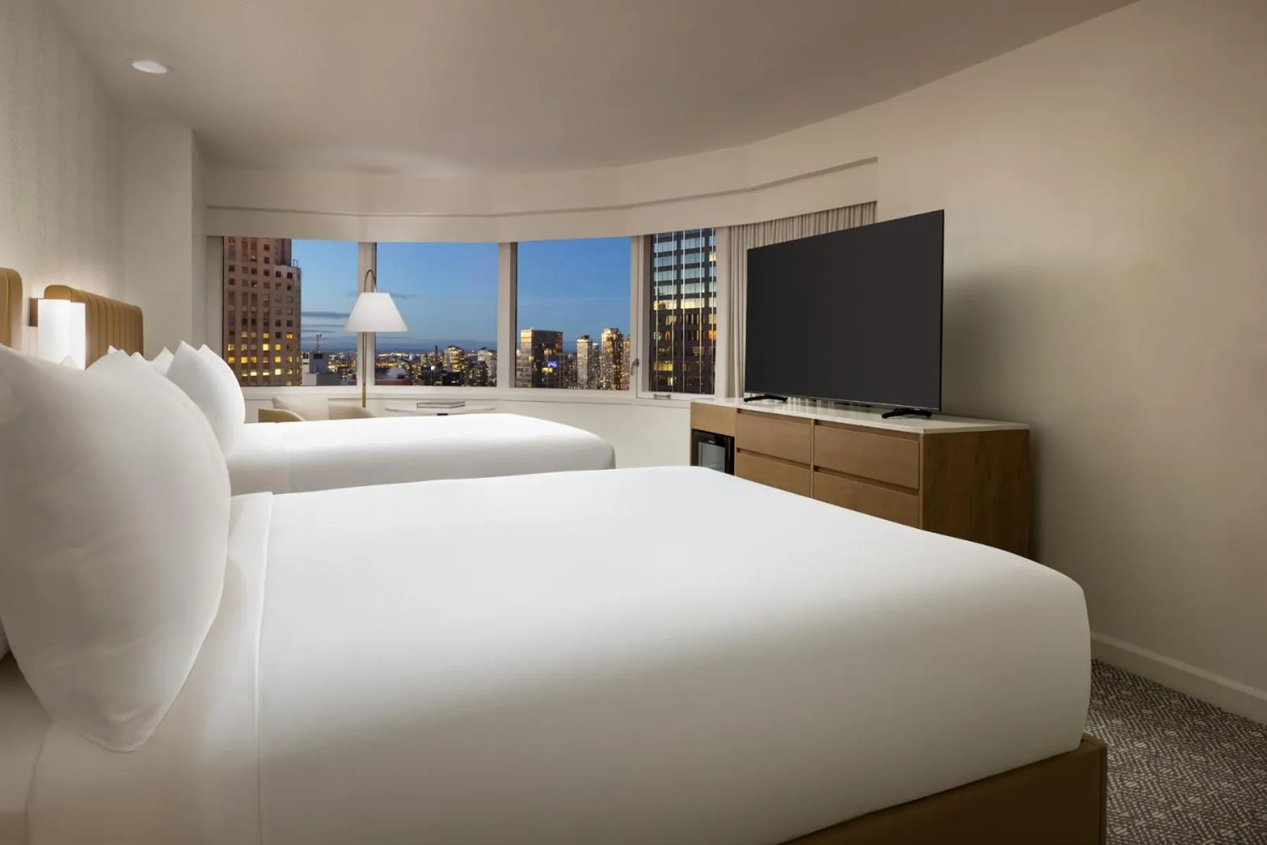 View (from property/room), Bed in Hyatt Regency Times Square