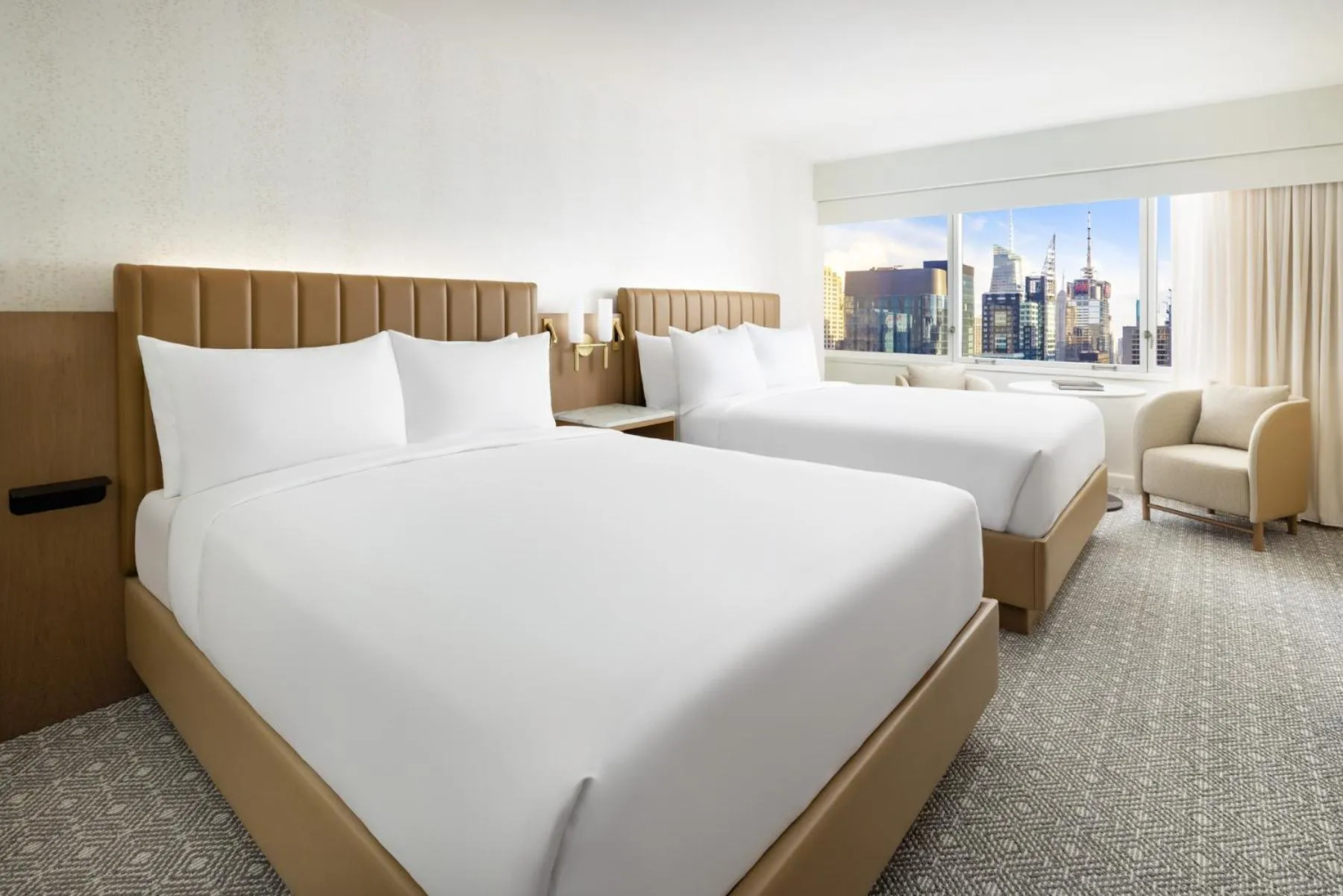 Photo of the whole room, Bed in Hyatt Regency Times Square