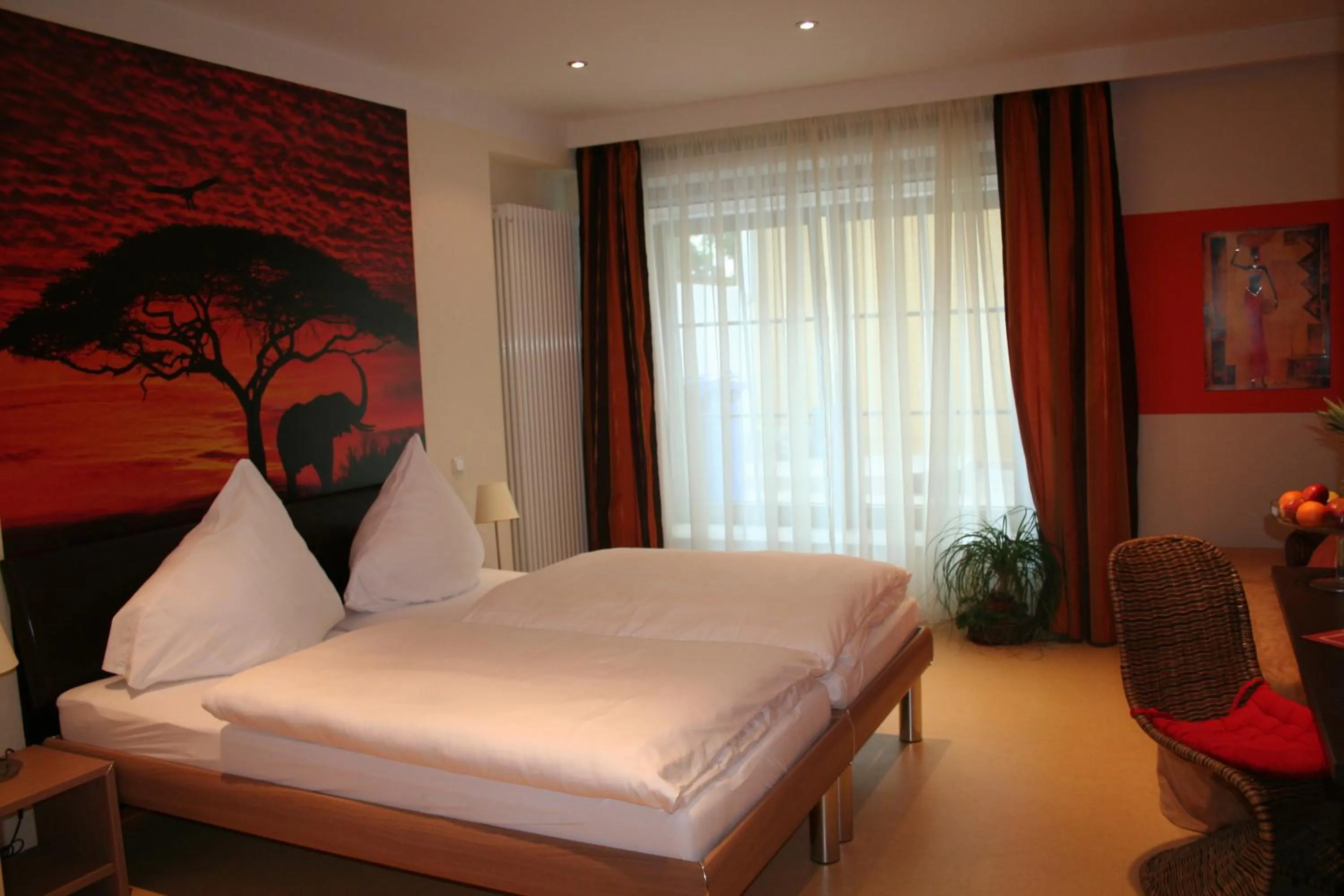 Bed in Gasthof Wimmer Weissbräu