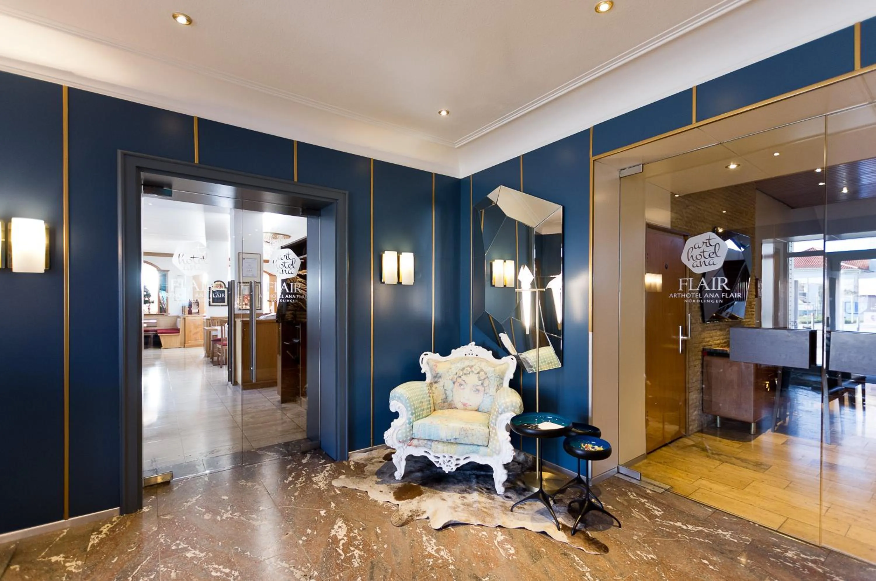 Lobby or reception in Arthotel ANA Flair