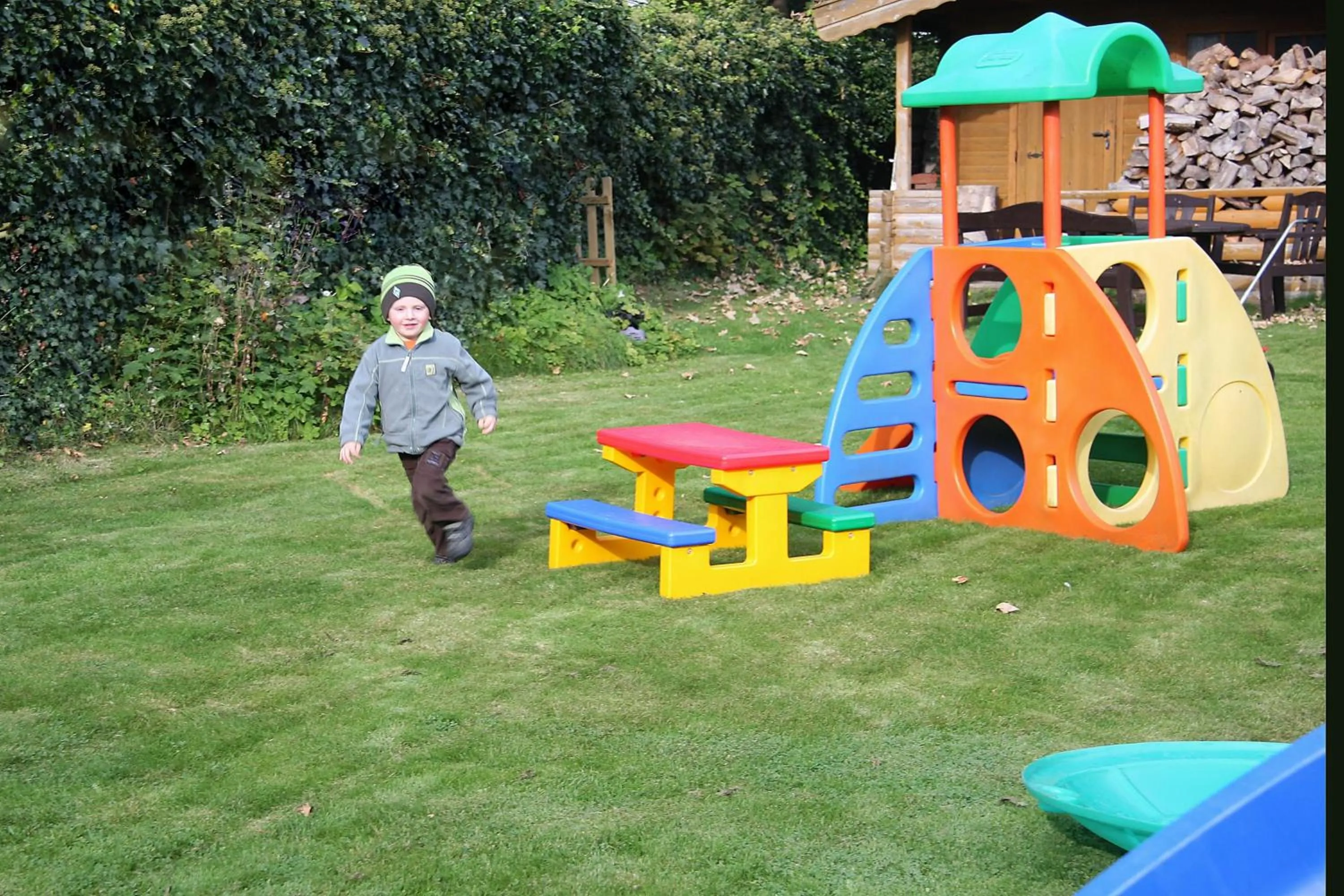 Children play ground in Hotel Seeschwalbe