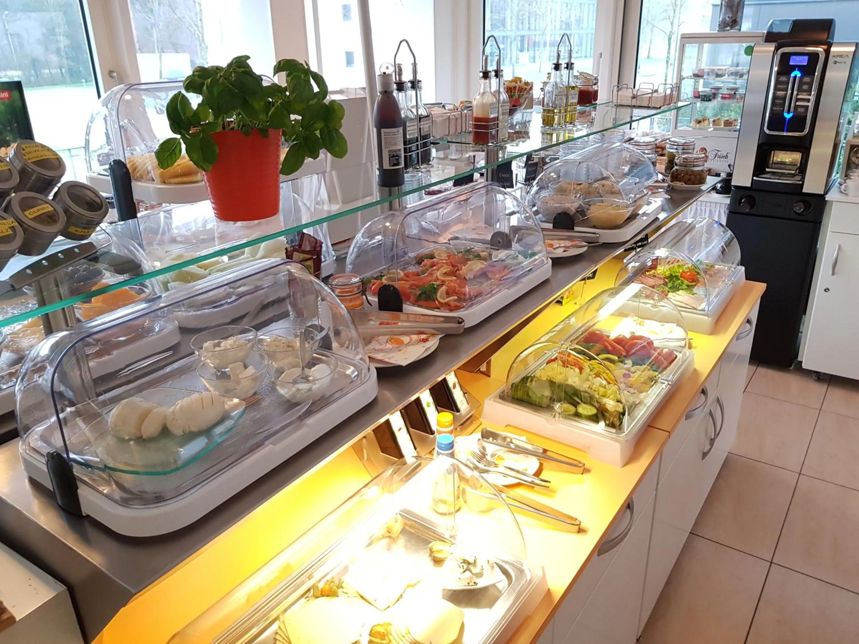Buffet breakfast in Hotel AVIVA by APOLONIA