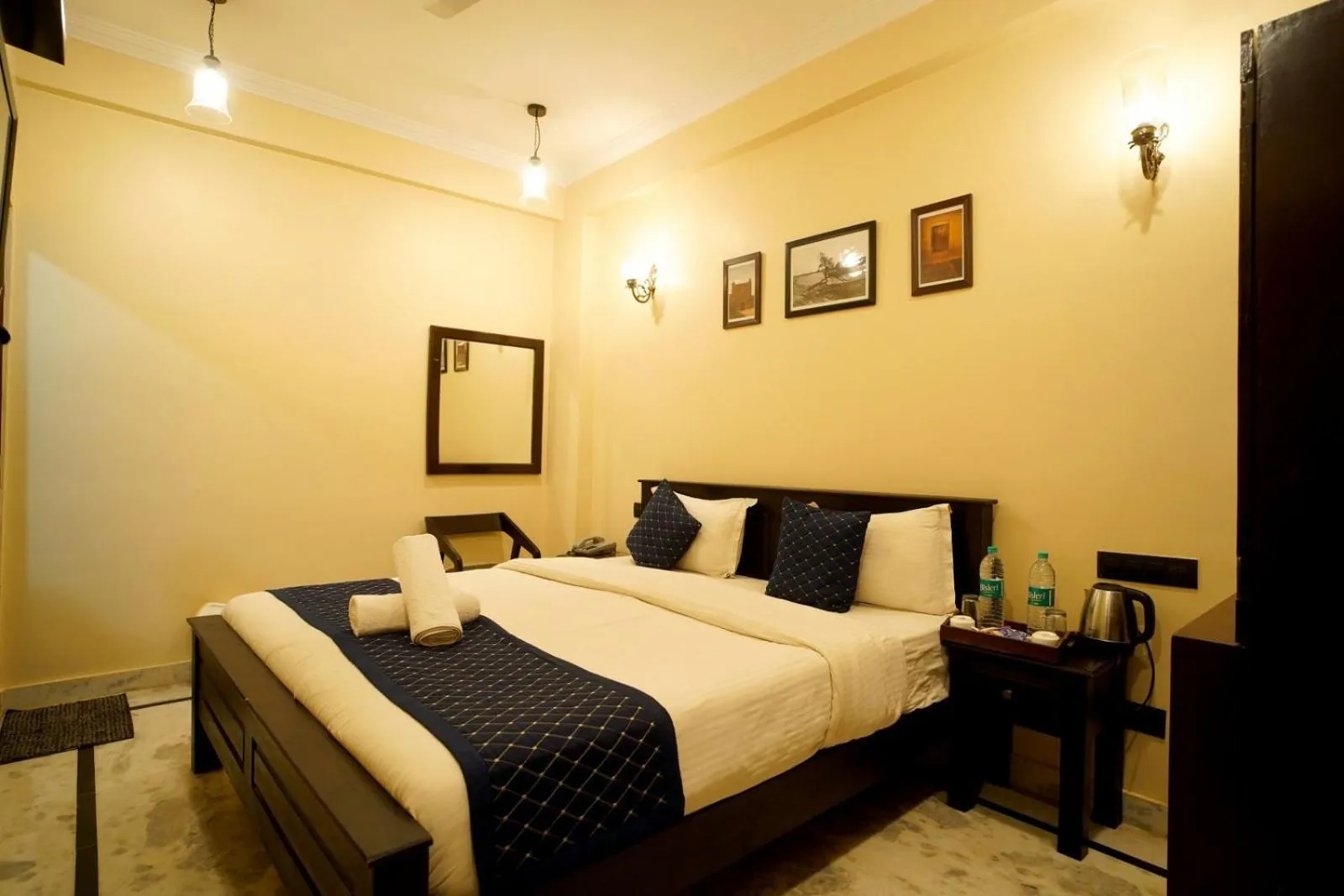 Bed in Hotel Vasshifa Palace