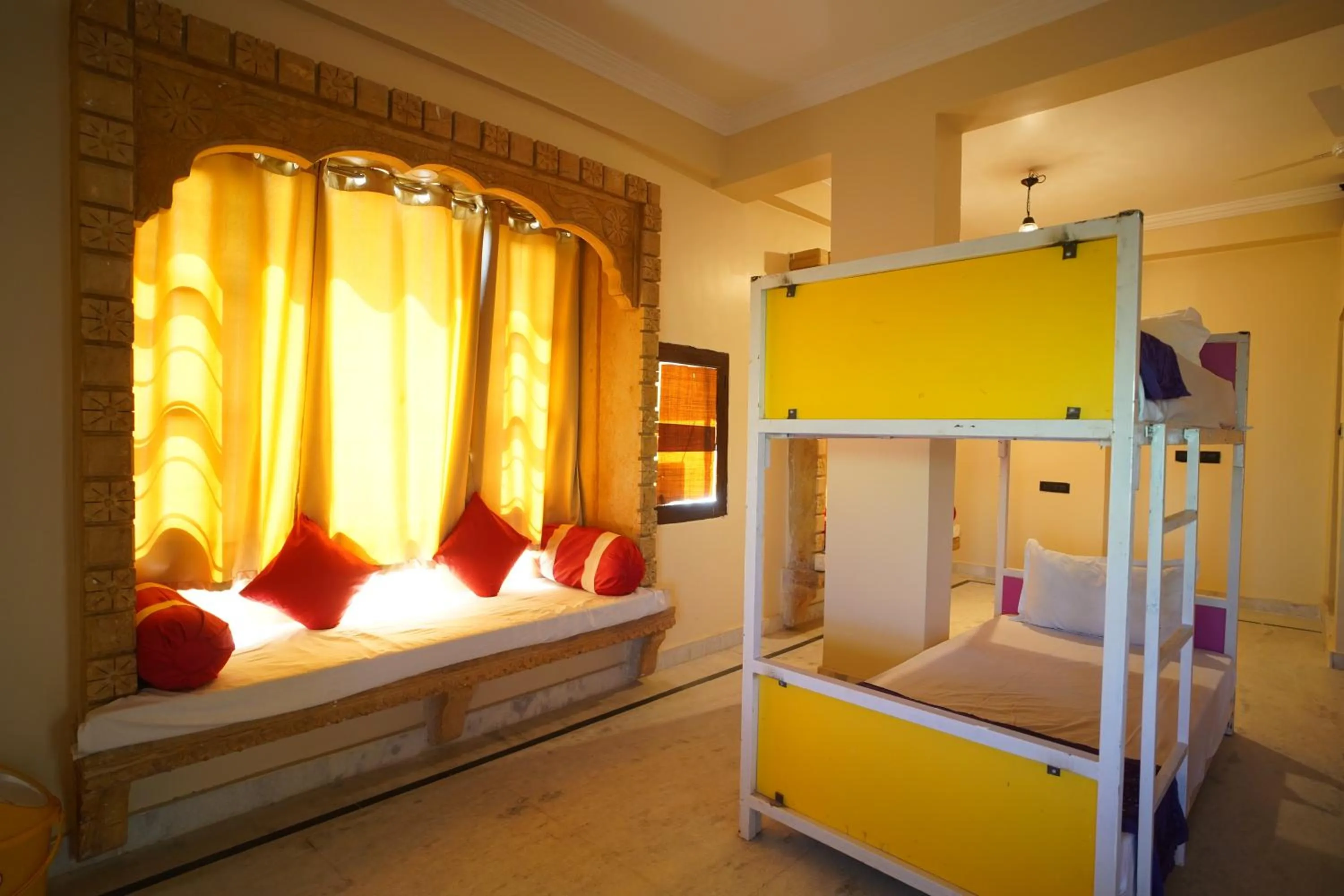 Bed in Hotel Vasshifa Palace