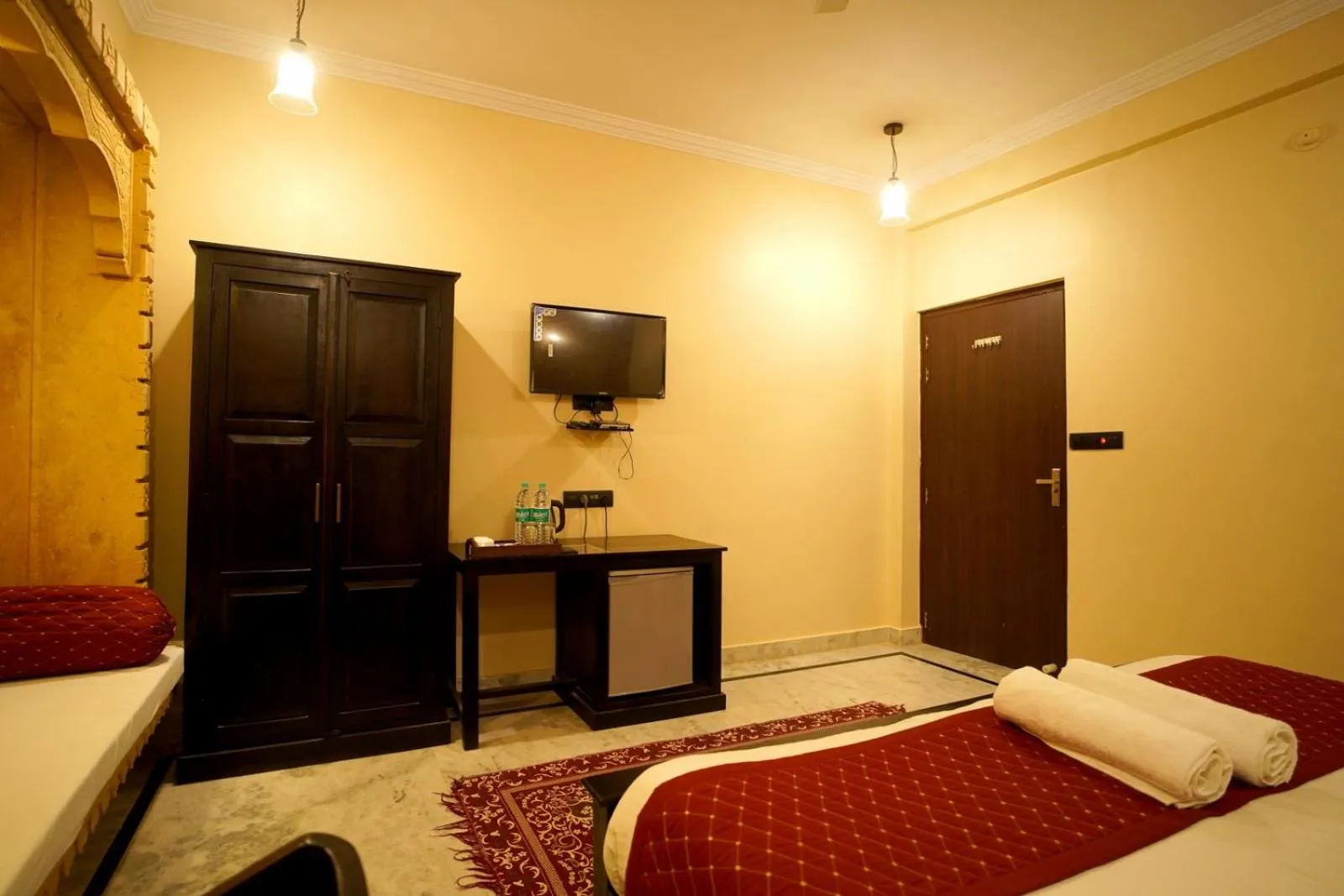 Bed in Hotel Vasshifa Palace