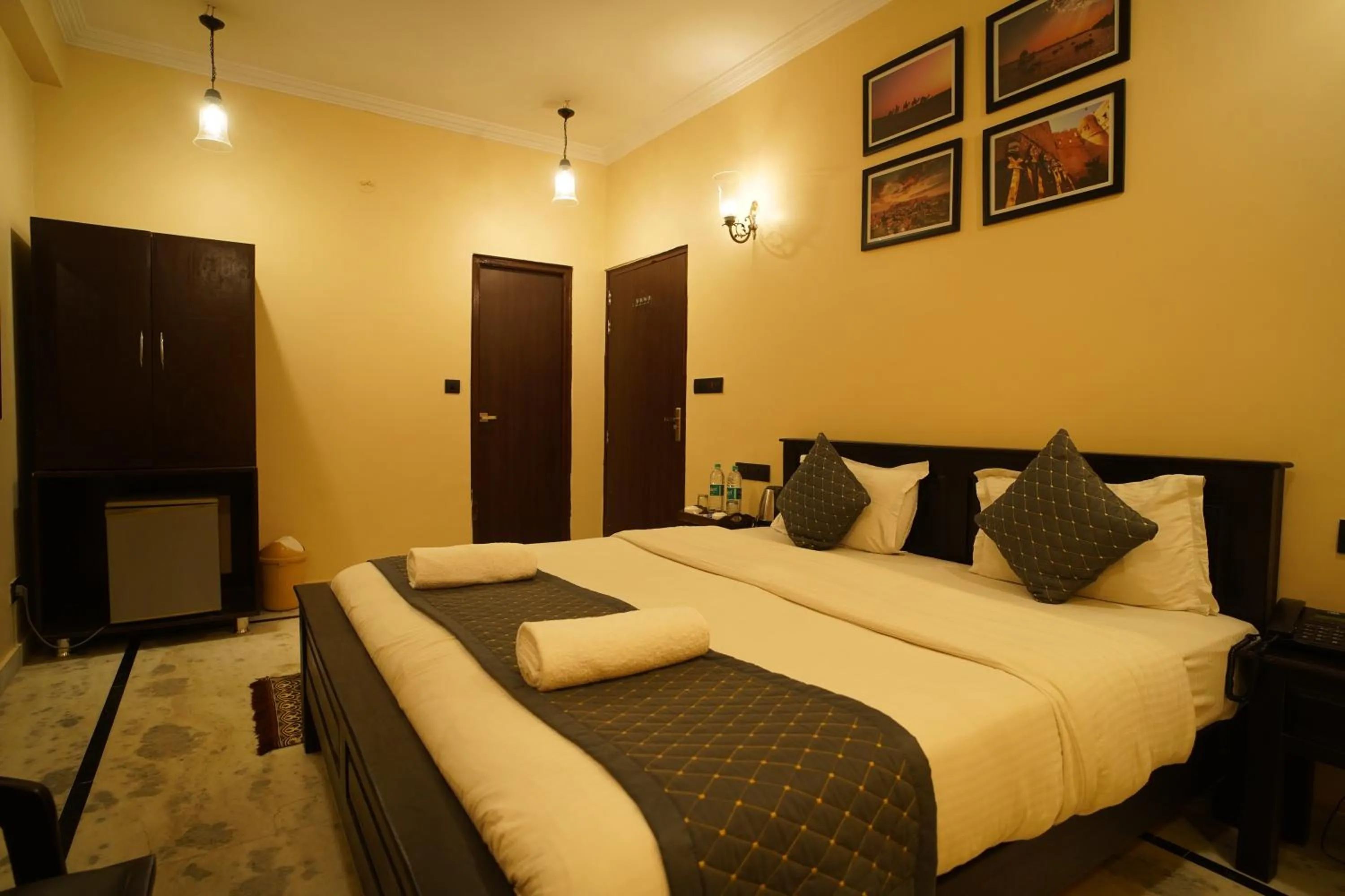 Bed in Hotel Vasshifa Palace