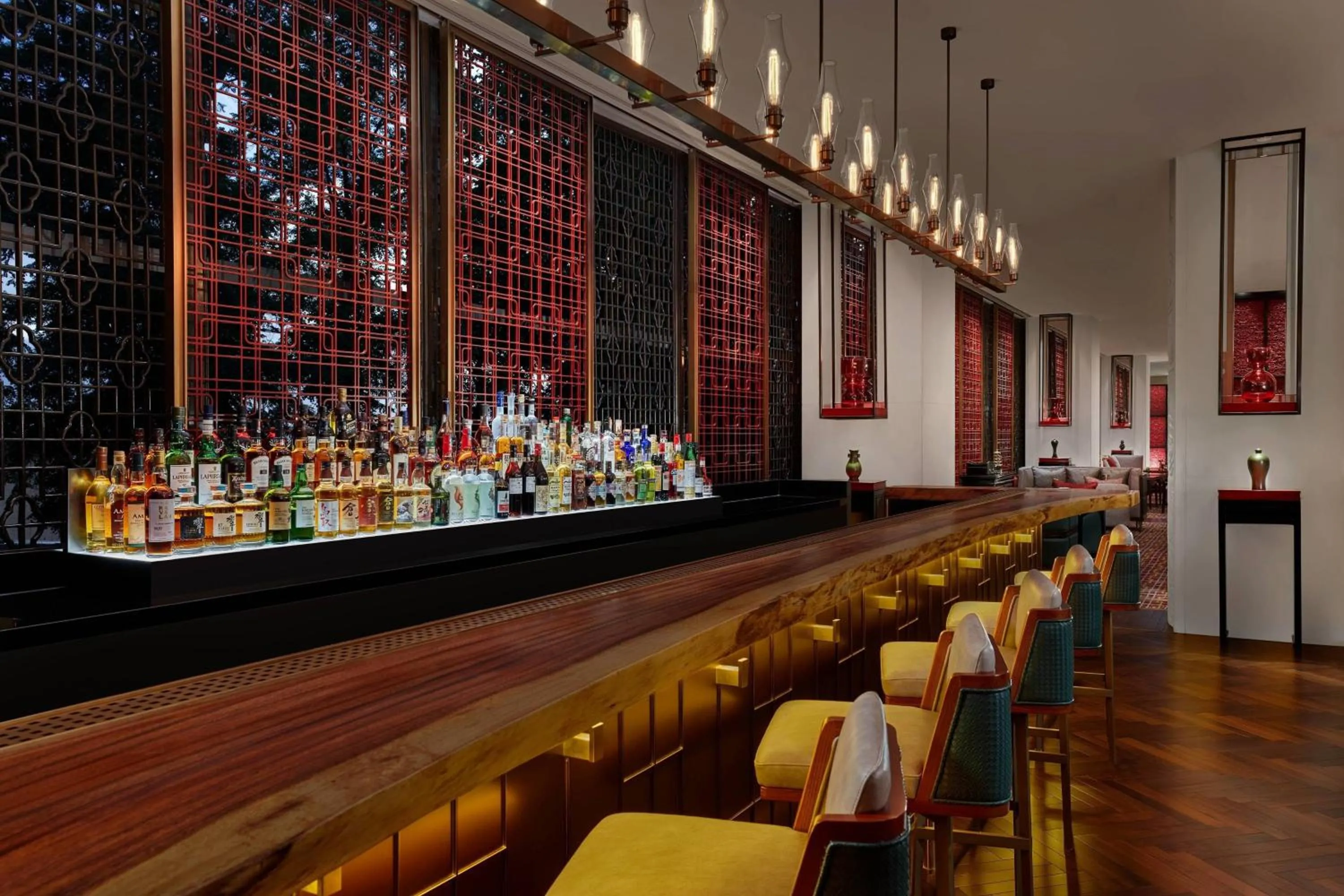 Lounge or bar in The Ritz-Carlton Beijing, Financial Street