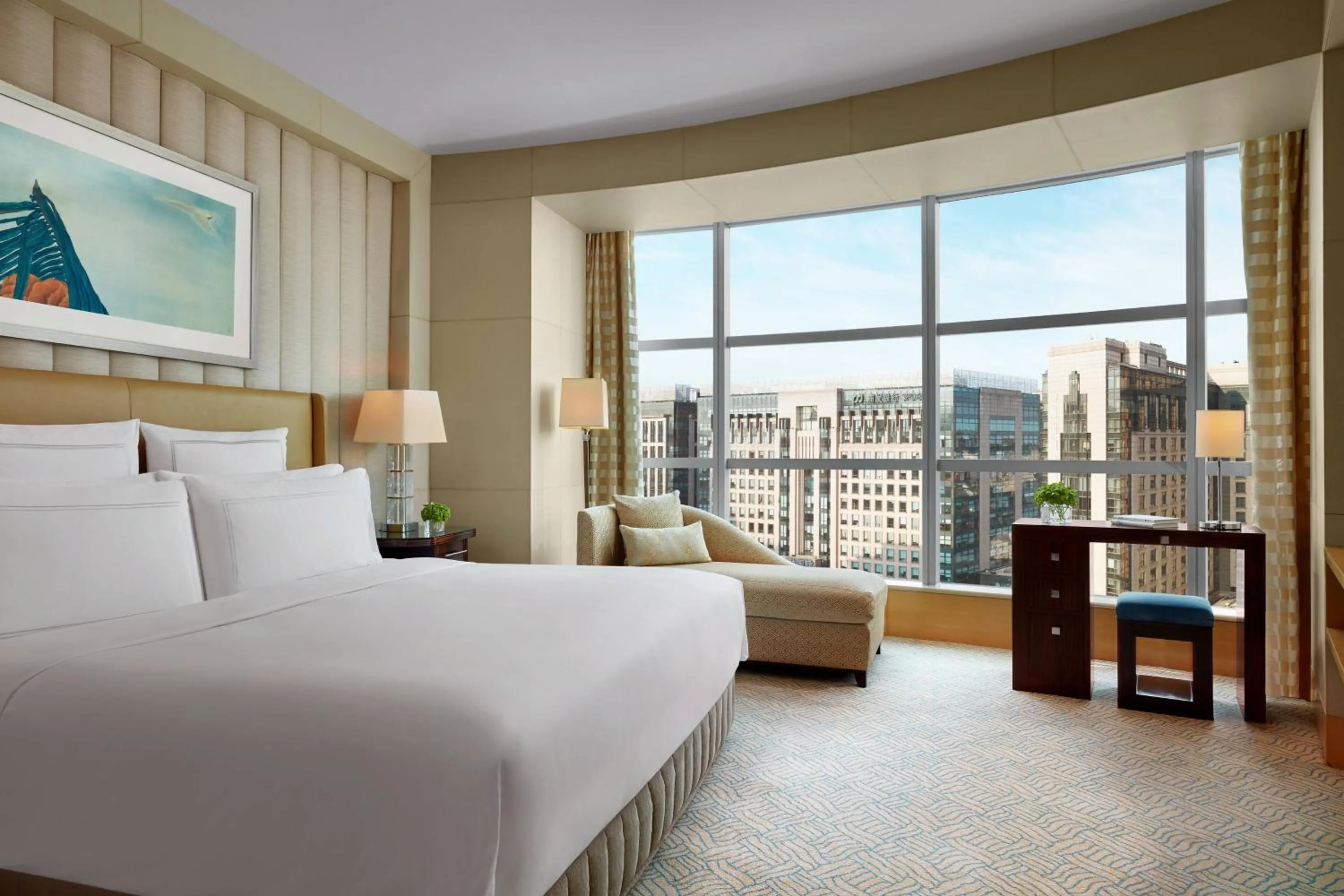 Bedroom, Bed in The Ritz-Carlton Beijing, Financial Street