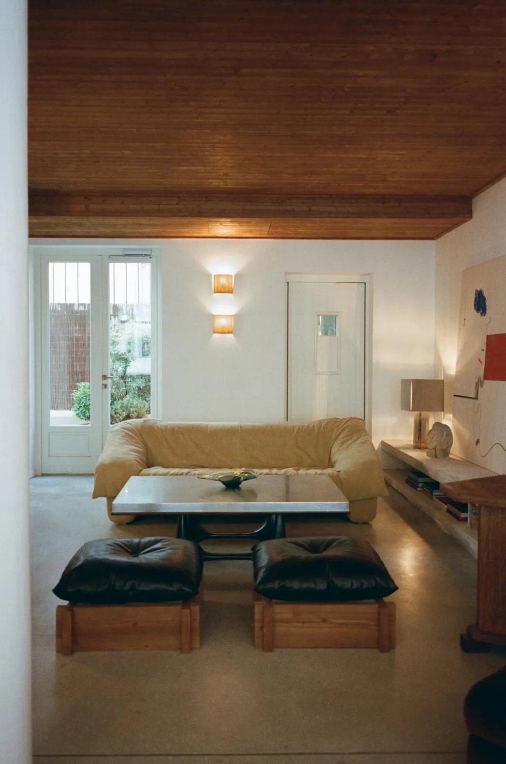 Living room, Bed in Hôtel Massé